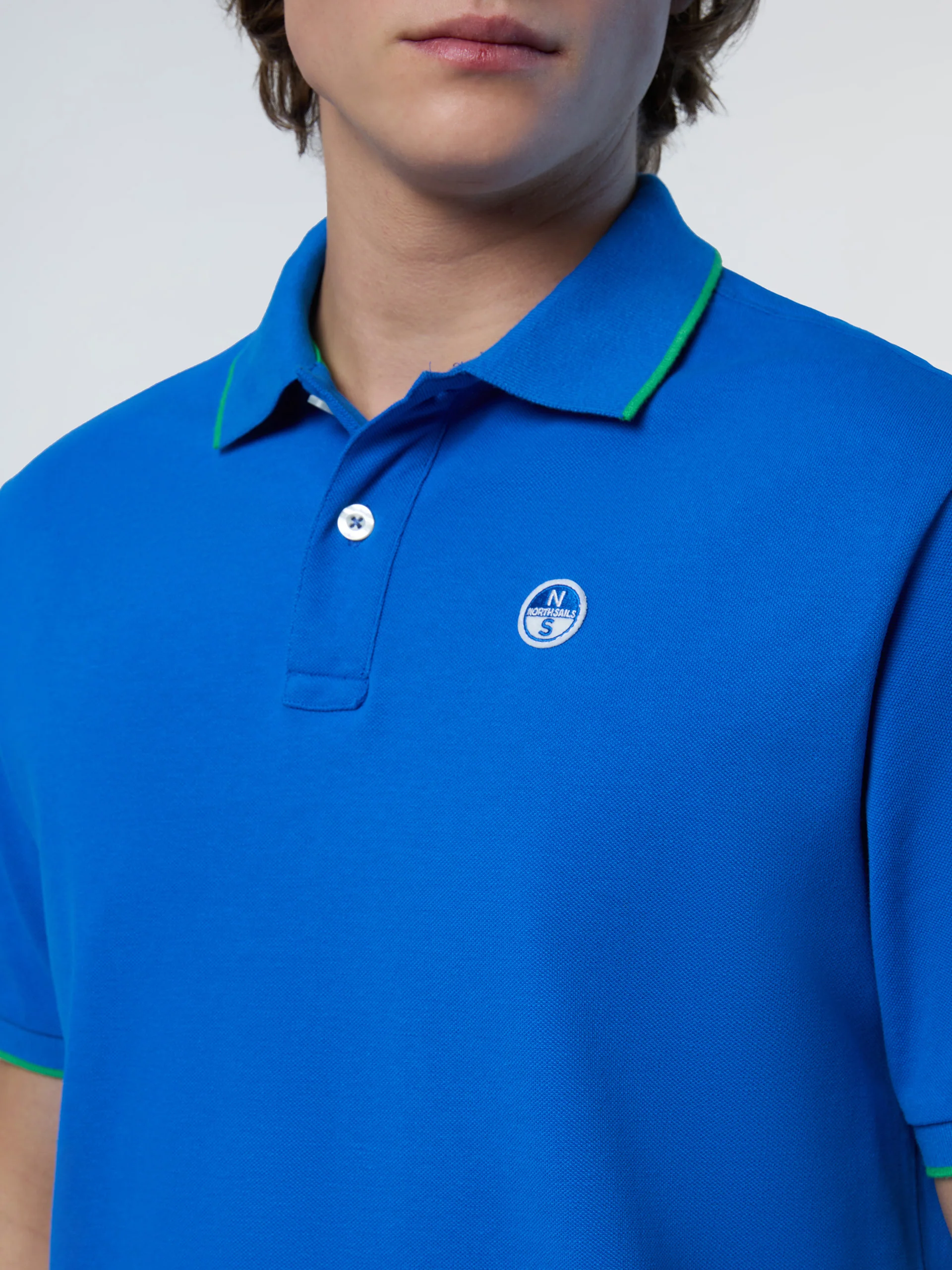 Polo shirt with logo collar - Image 62