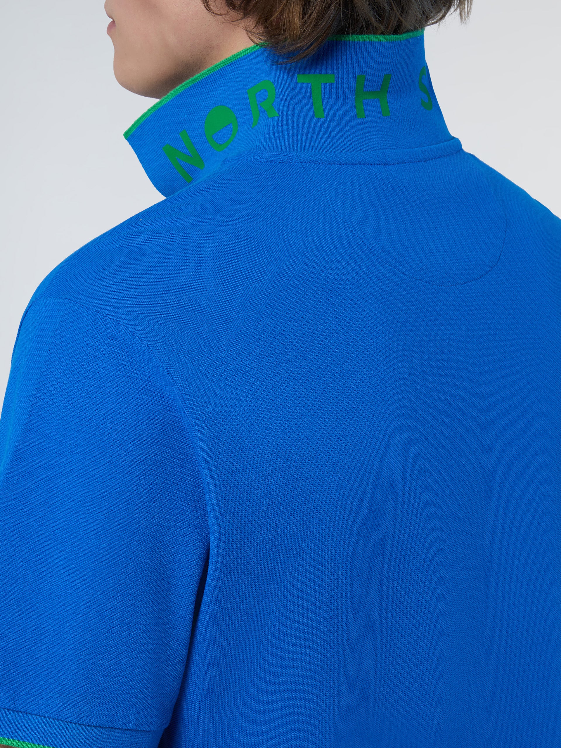 Polo shirt with logo collar - Image 63