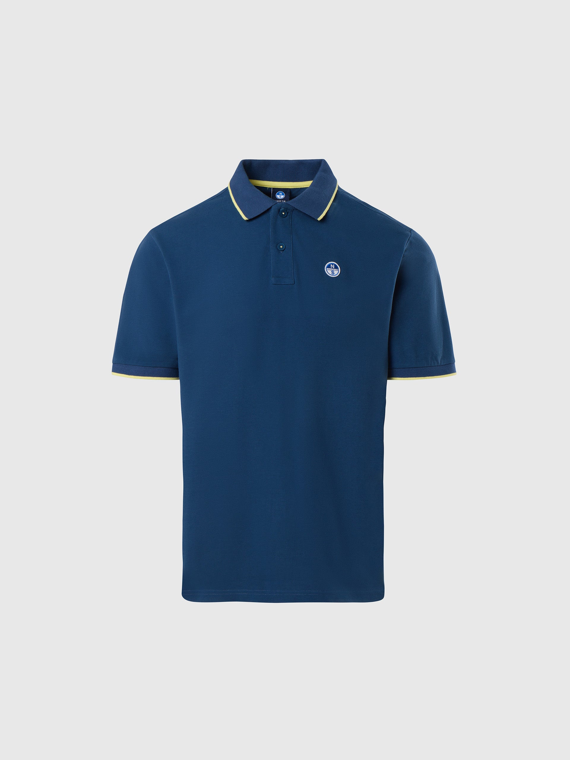 Polo shirt with logo collar - Image 65