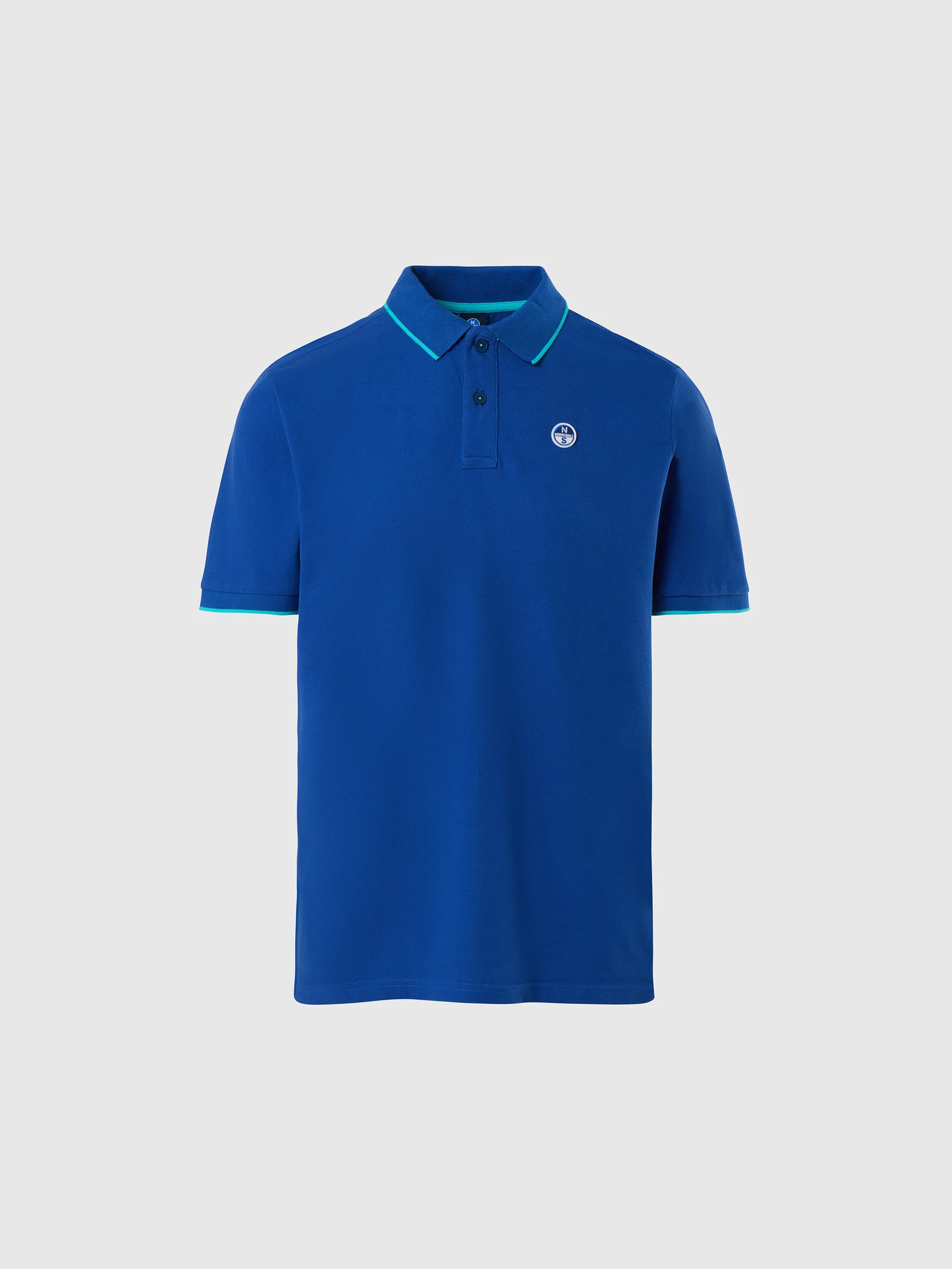 Polo shirt with logo collar - Image 66