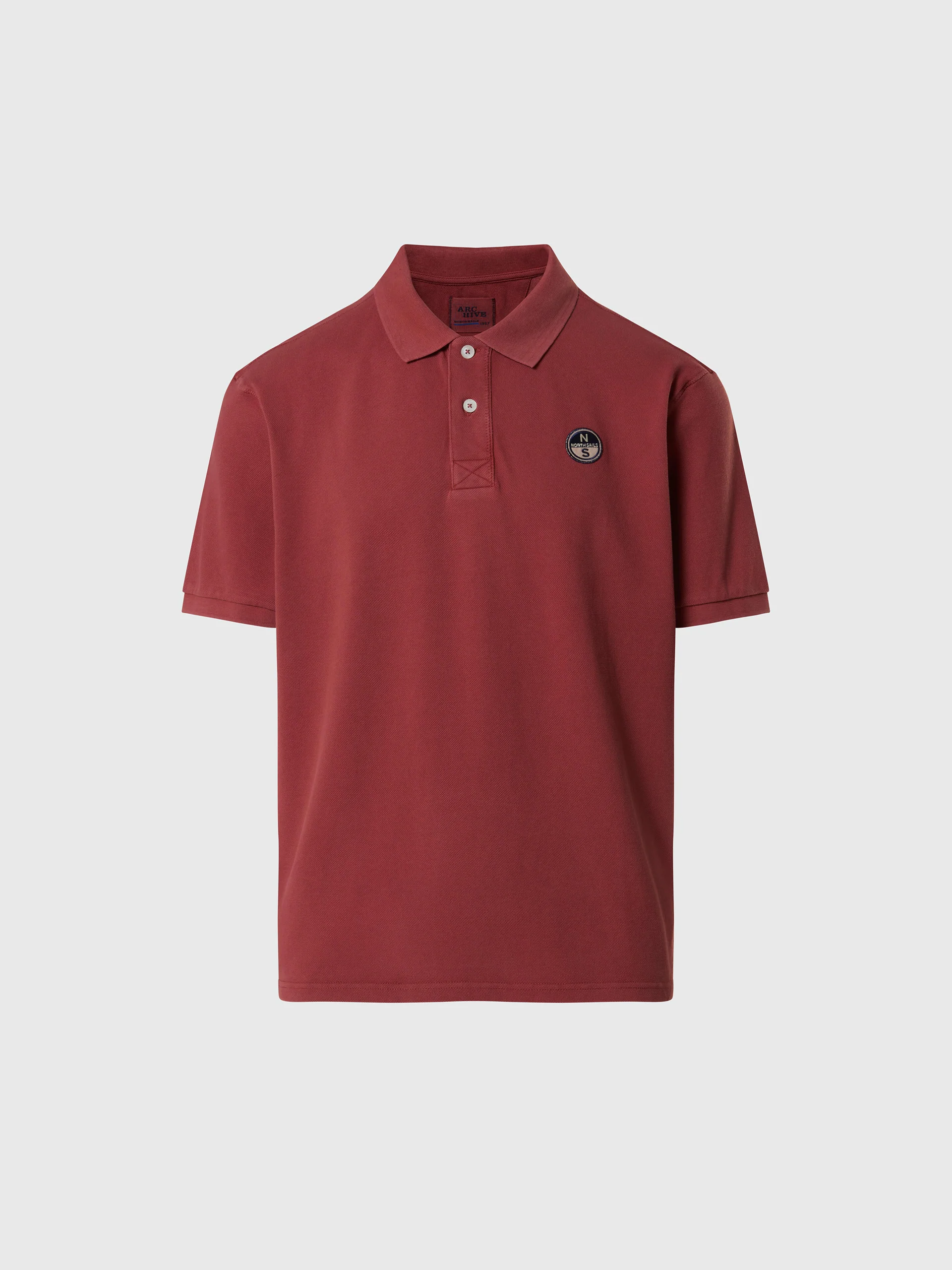 Archive monocolor polo shirt - Image 11