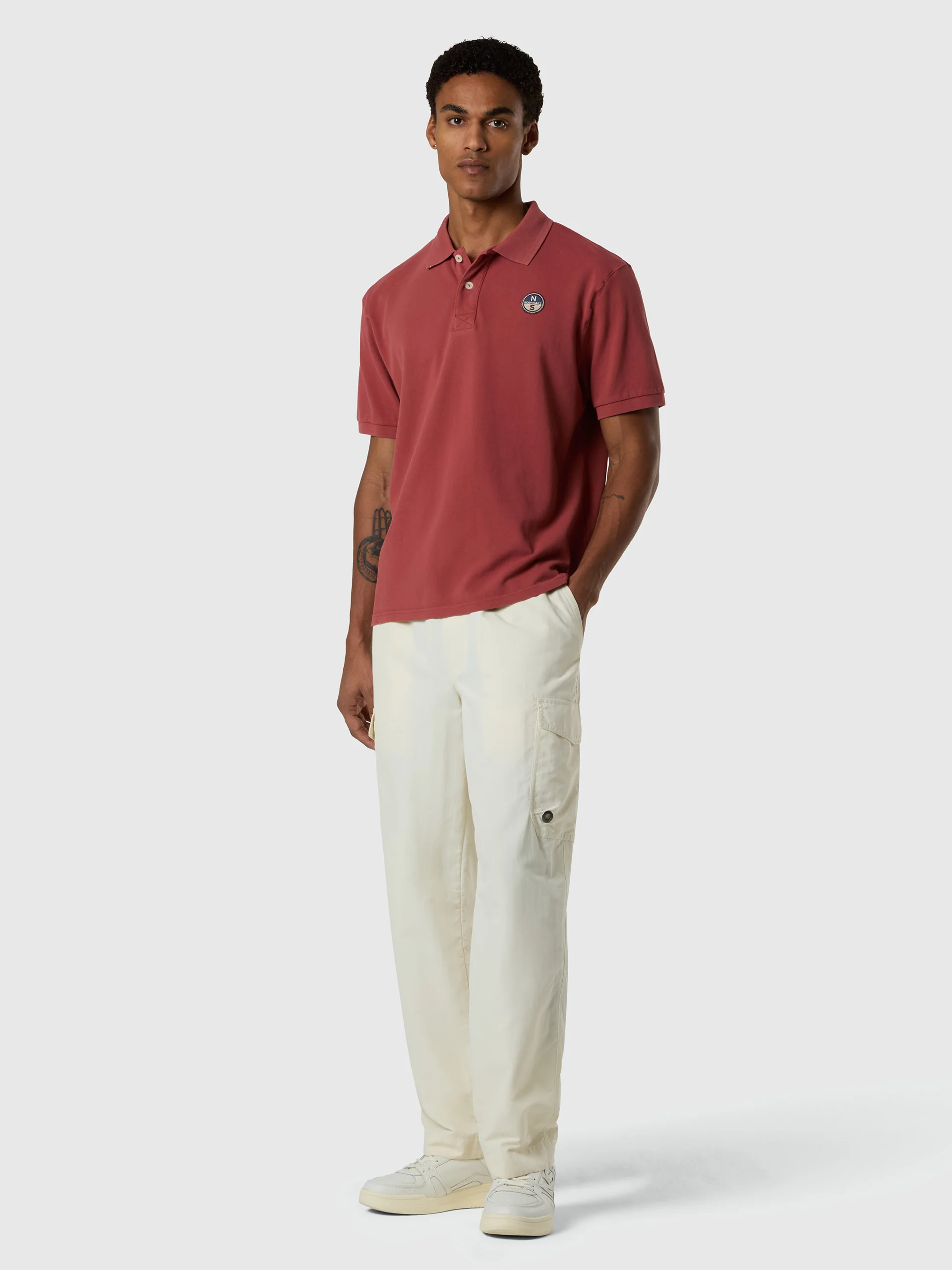 Archive monocolor polo shirt - Image 13