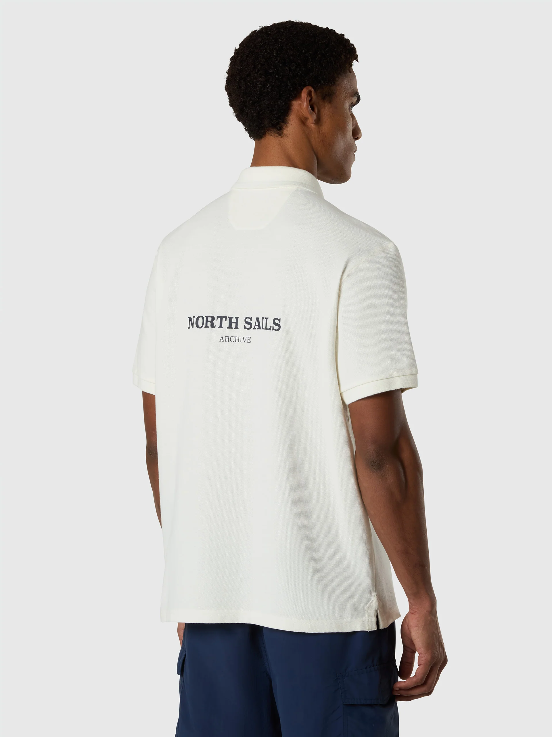 Archive monocolor polo shirt - Image 4