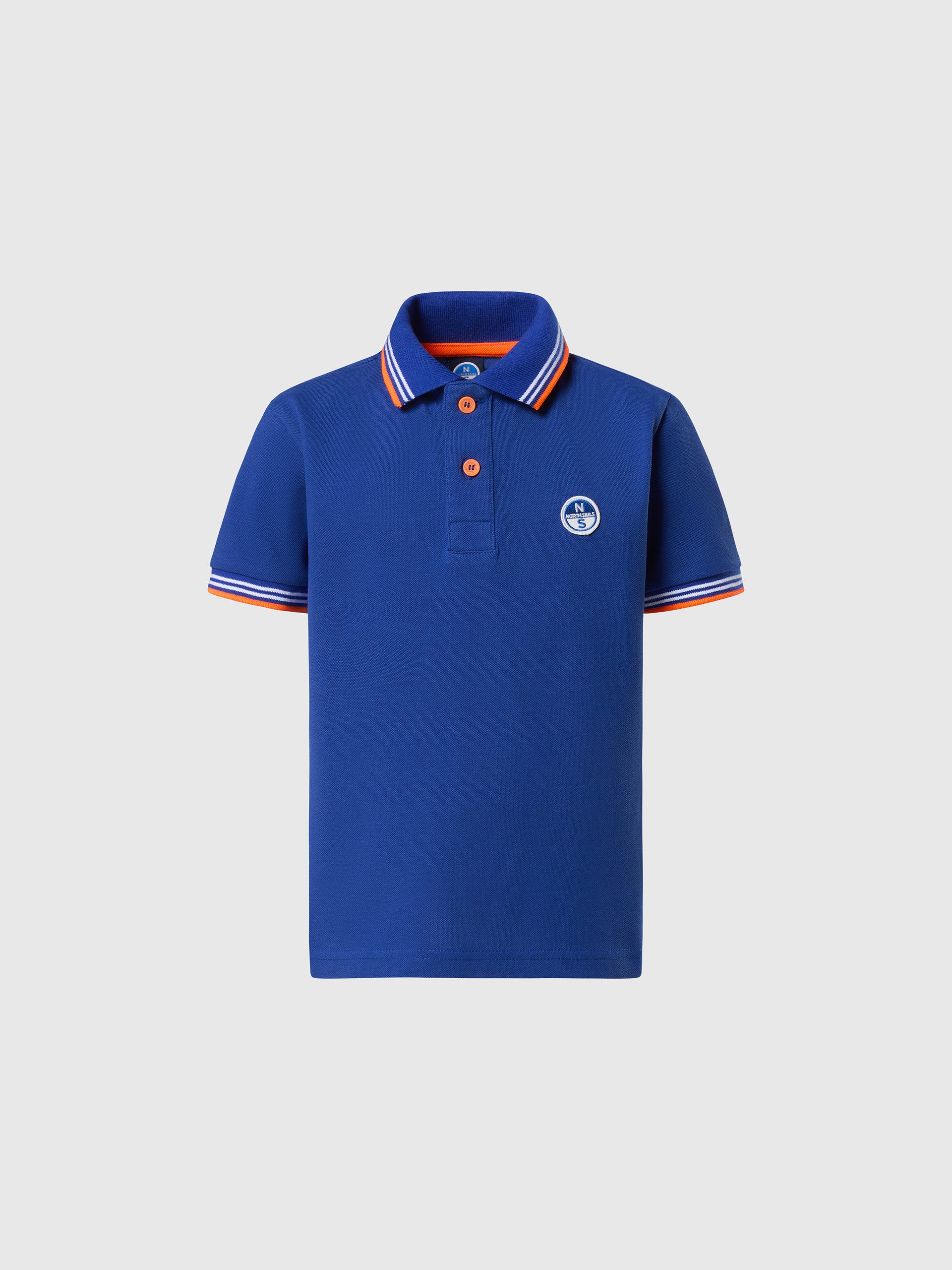 Polo shirt with striped trims - Image 20