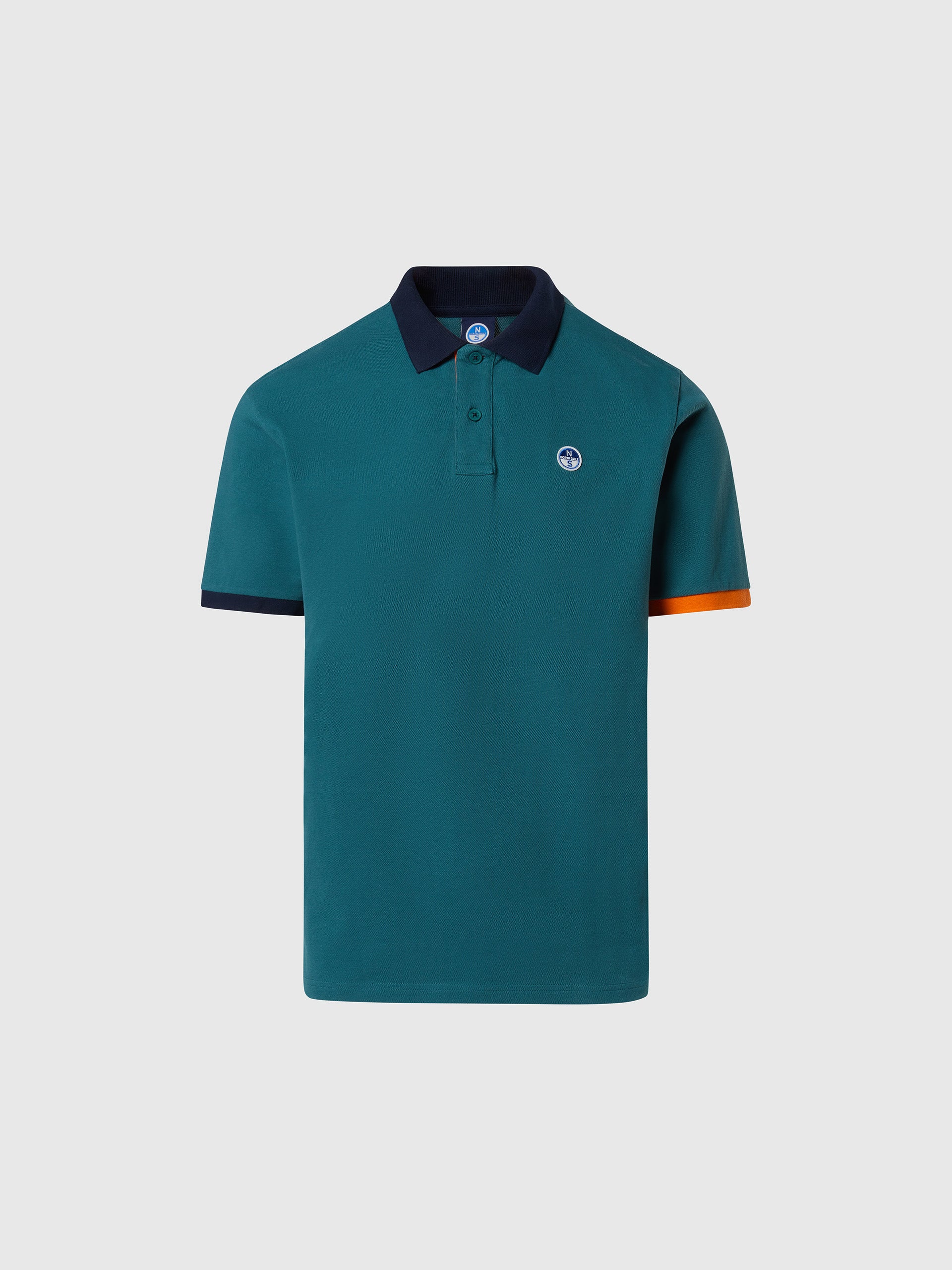 Polo shirt with contrast trims - Image 31