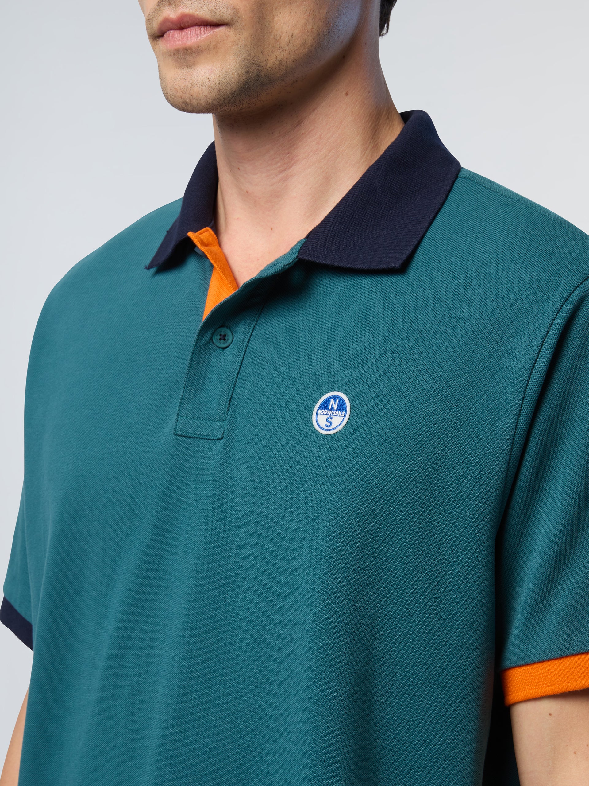 Polo shirt with contrast trims - Image 34