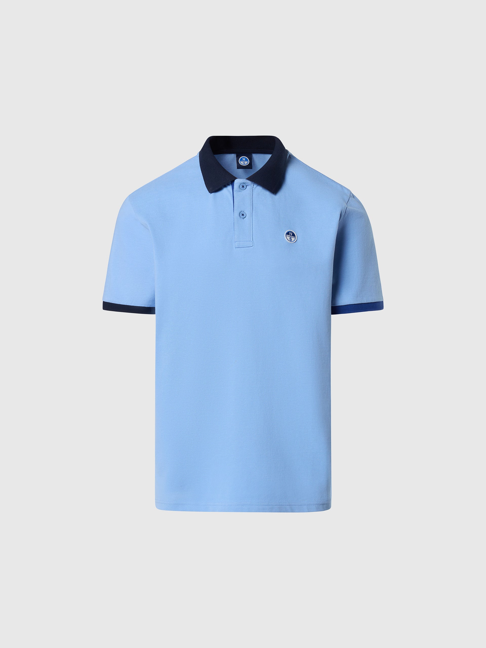 Polo shirt with contrast trims - Image 38