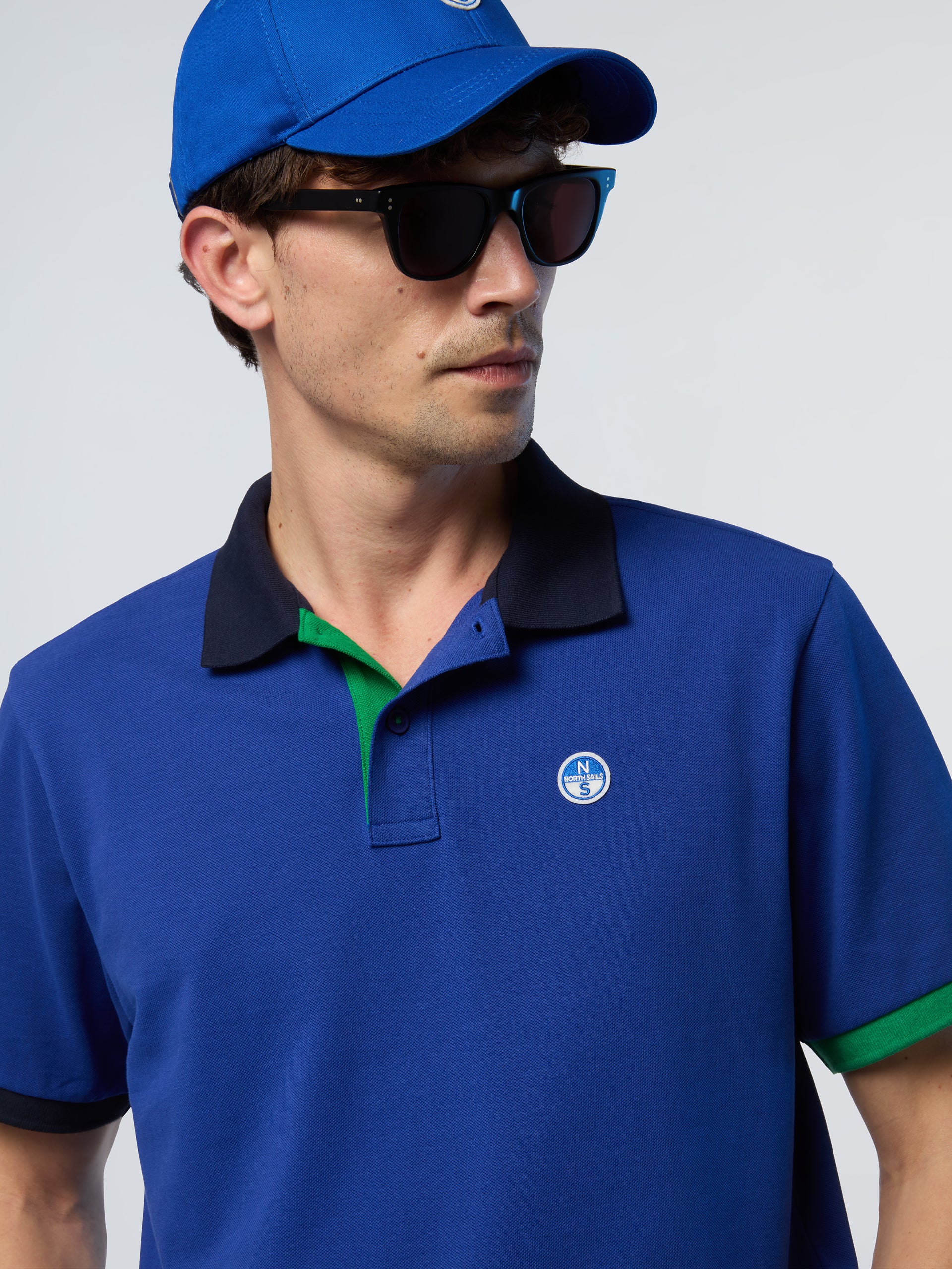 Polo shirt with contrast trims - Image 44