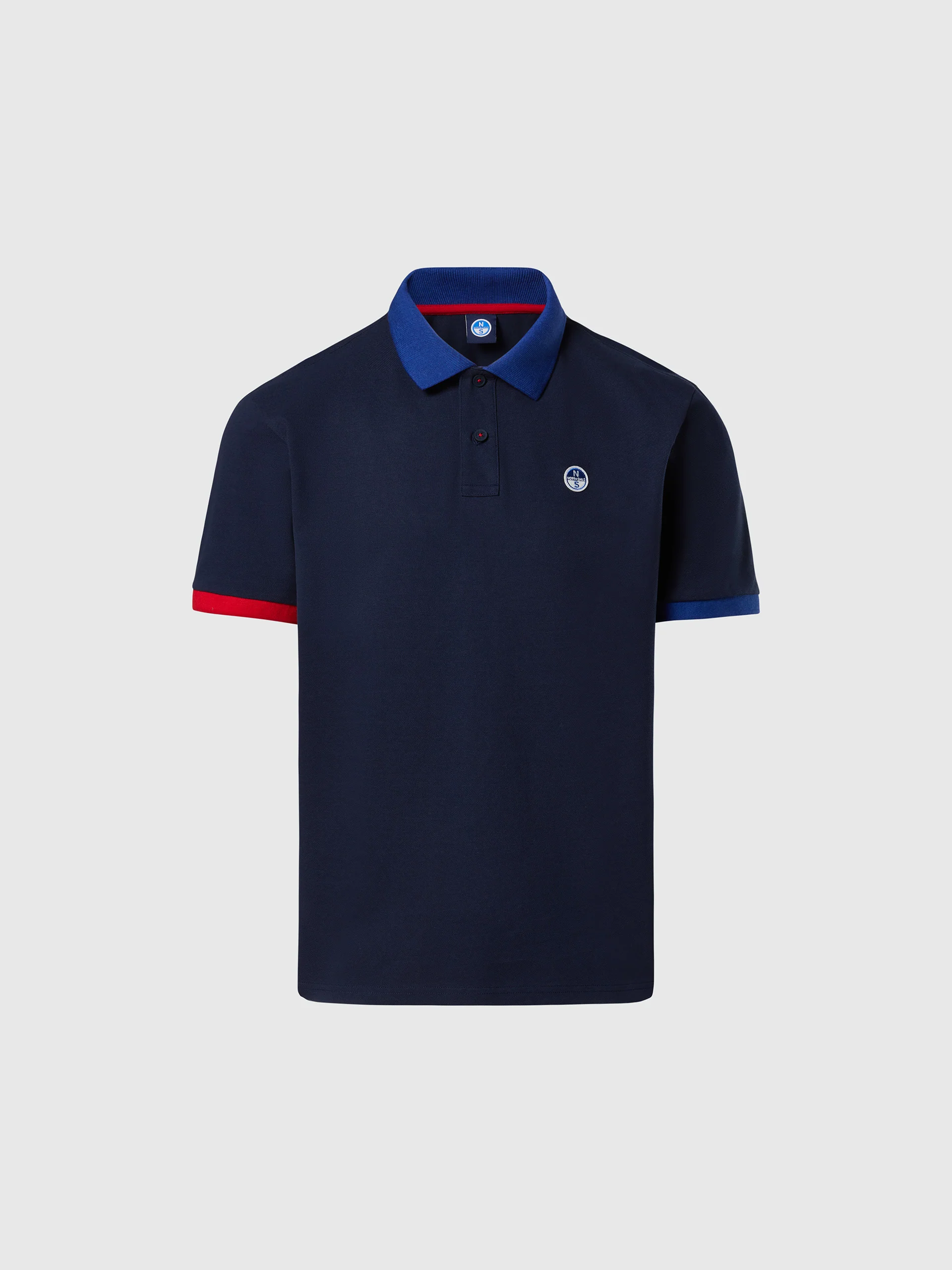 Polo shirt with contrast trims - Image 52