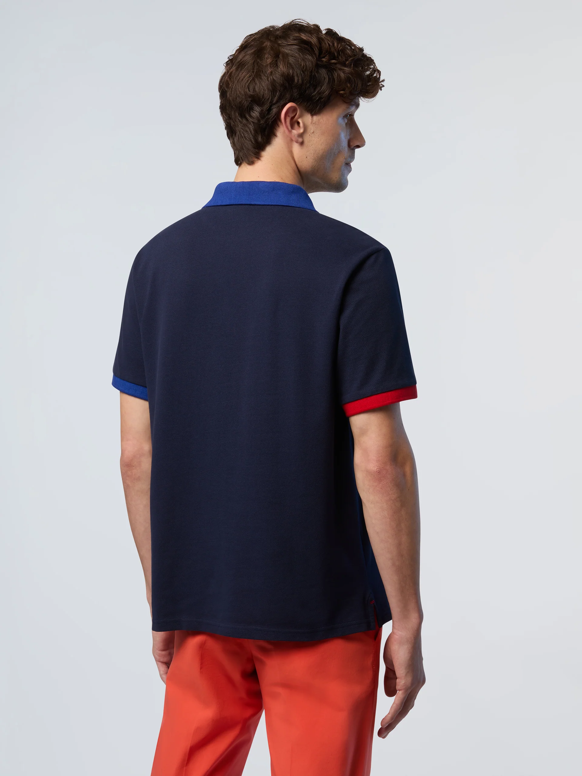 Polo shirt with contrast trims - Image 53