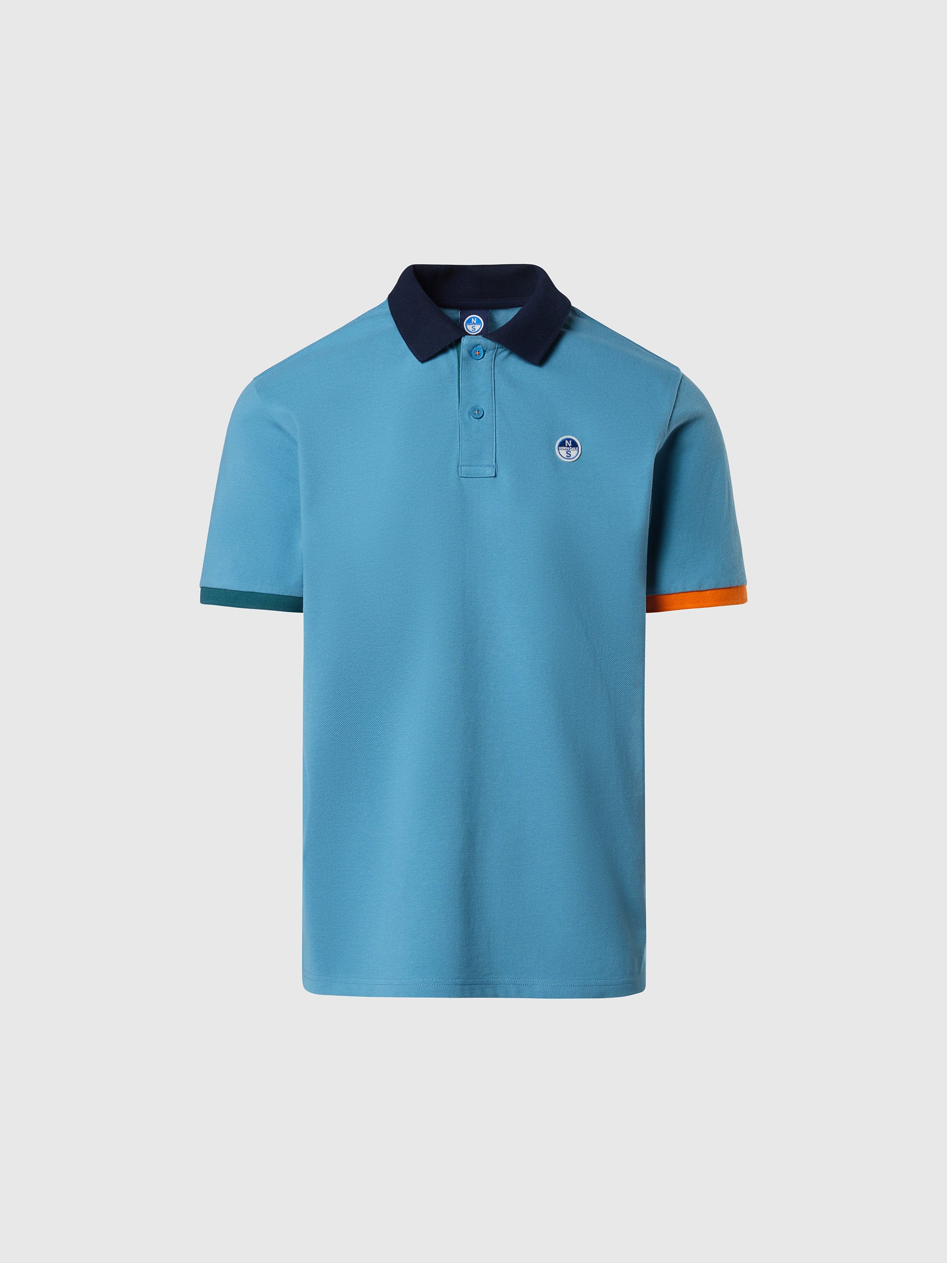 Polo shirt with contrast trims - Image 59