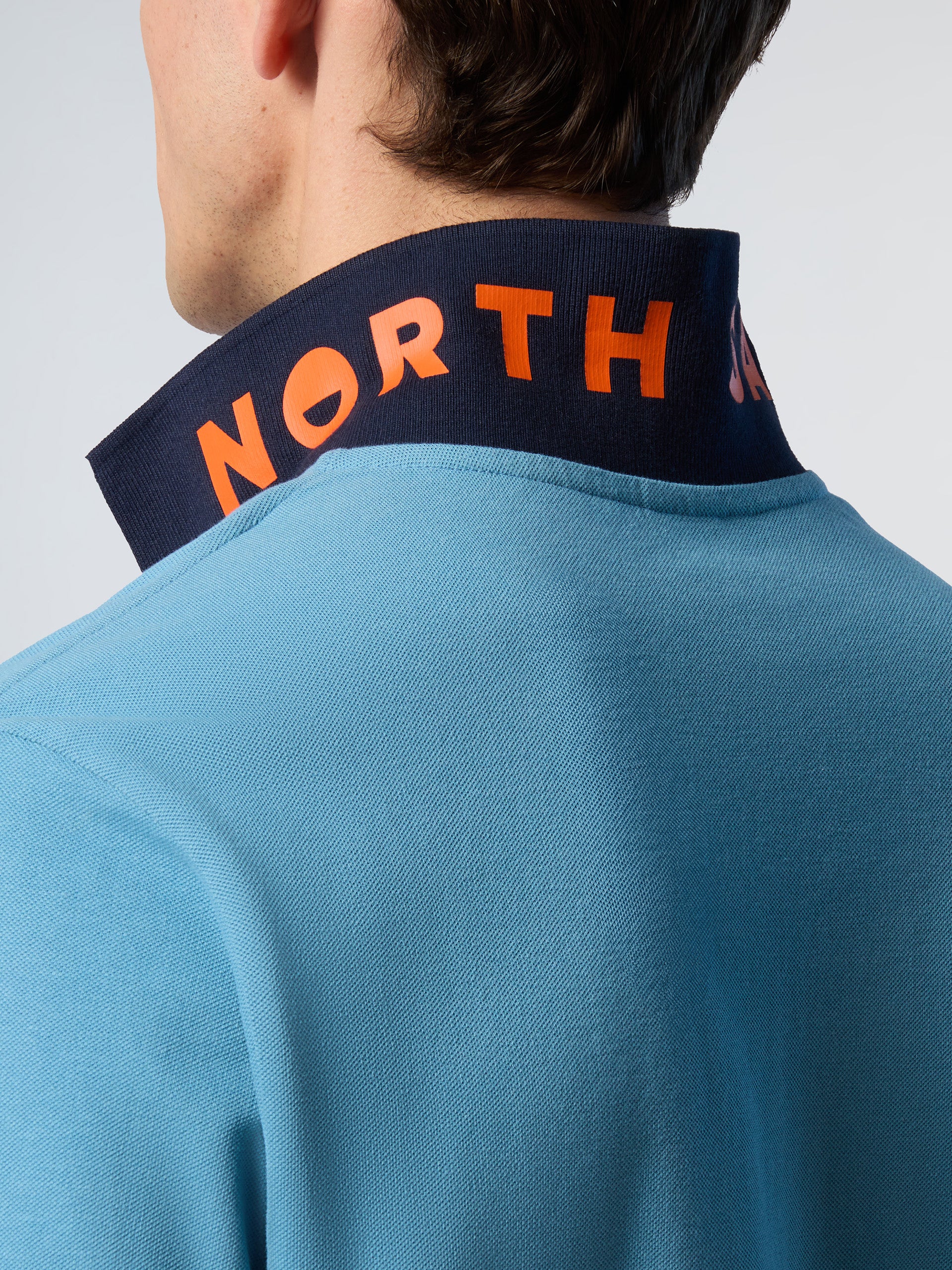 Polo shirt with contrast trims - Image 63