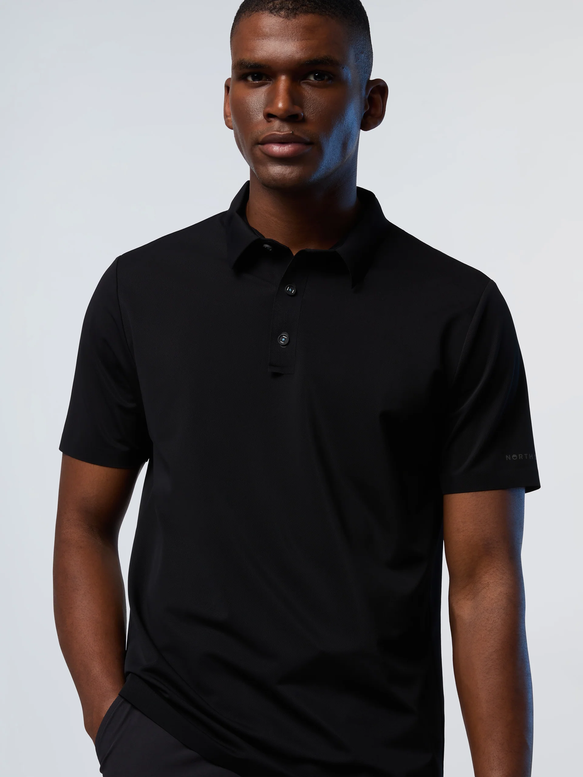 Micro-piqué polo shirt - Image 8