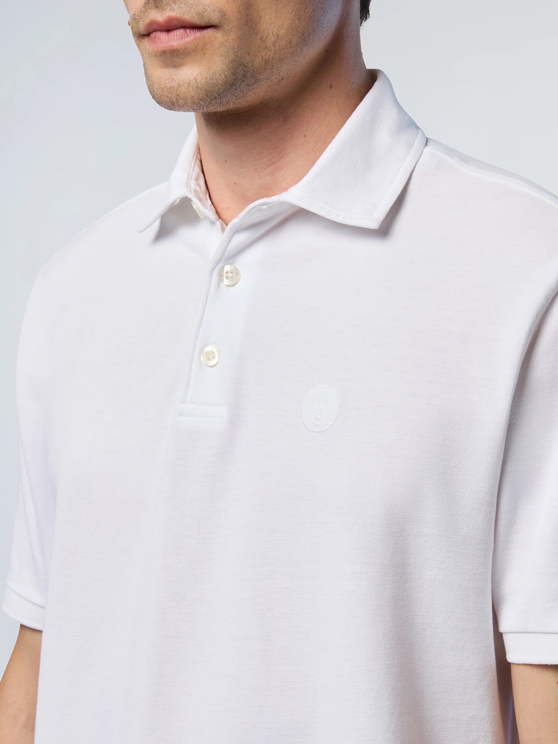 Polo shirt with embroidered logo - Image 6