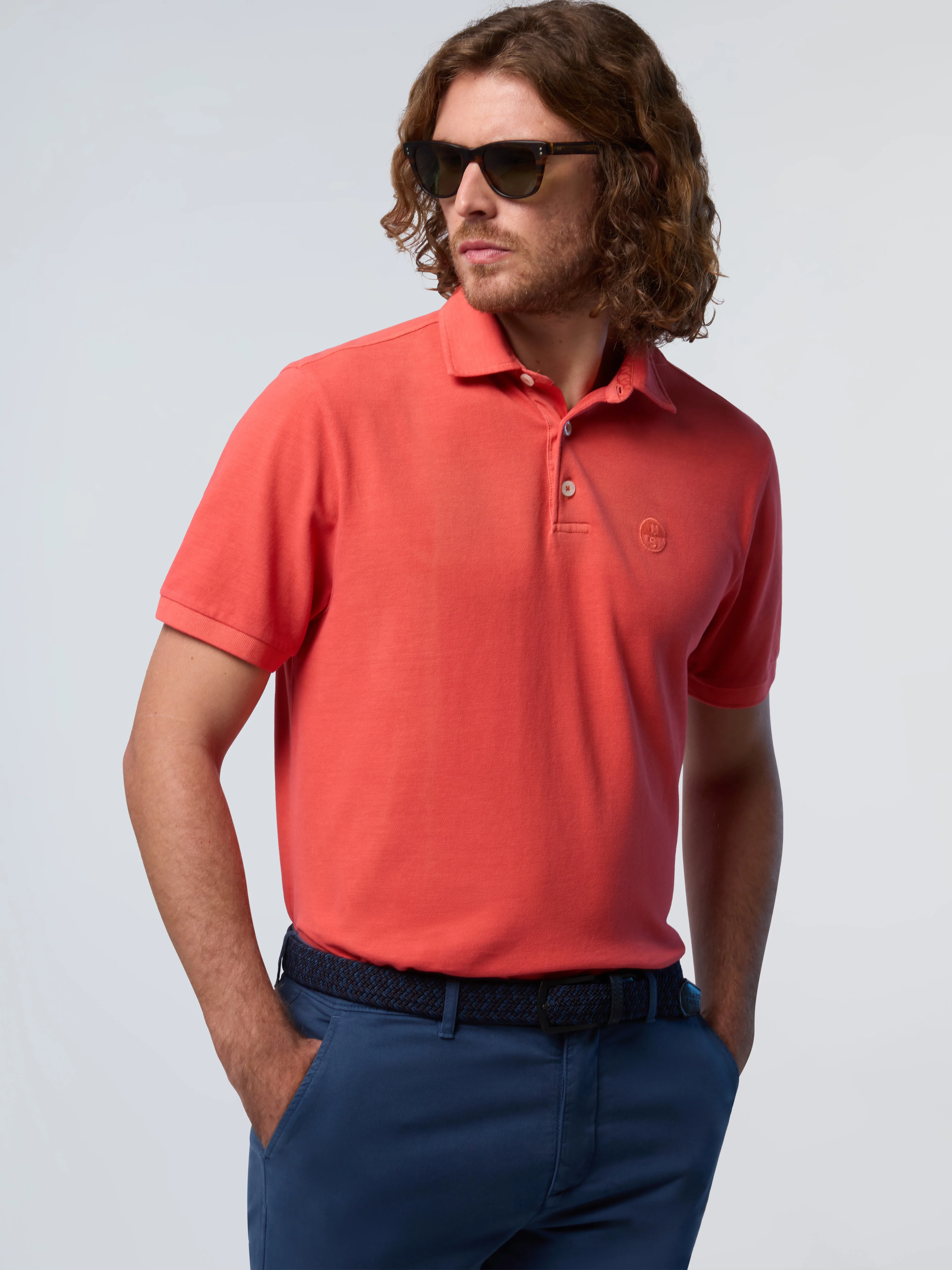 Polo shirt with embroidered logo - Image 9