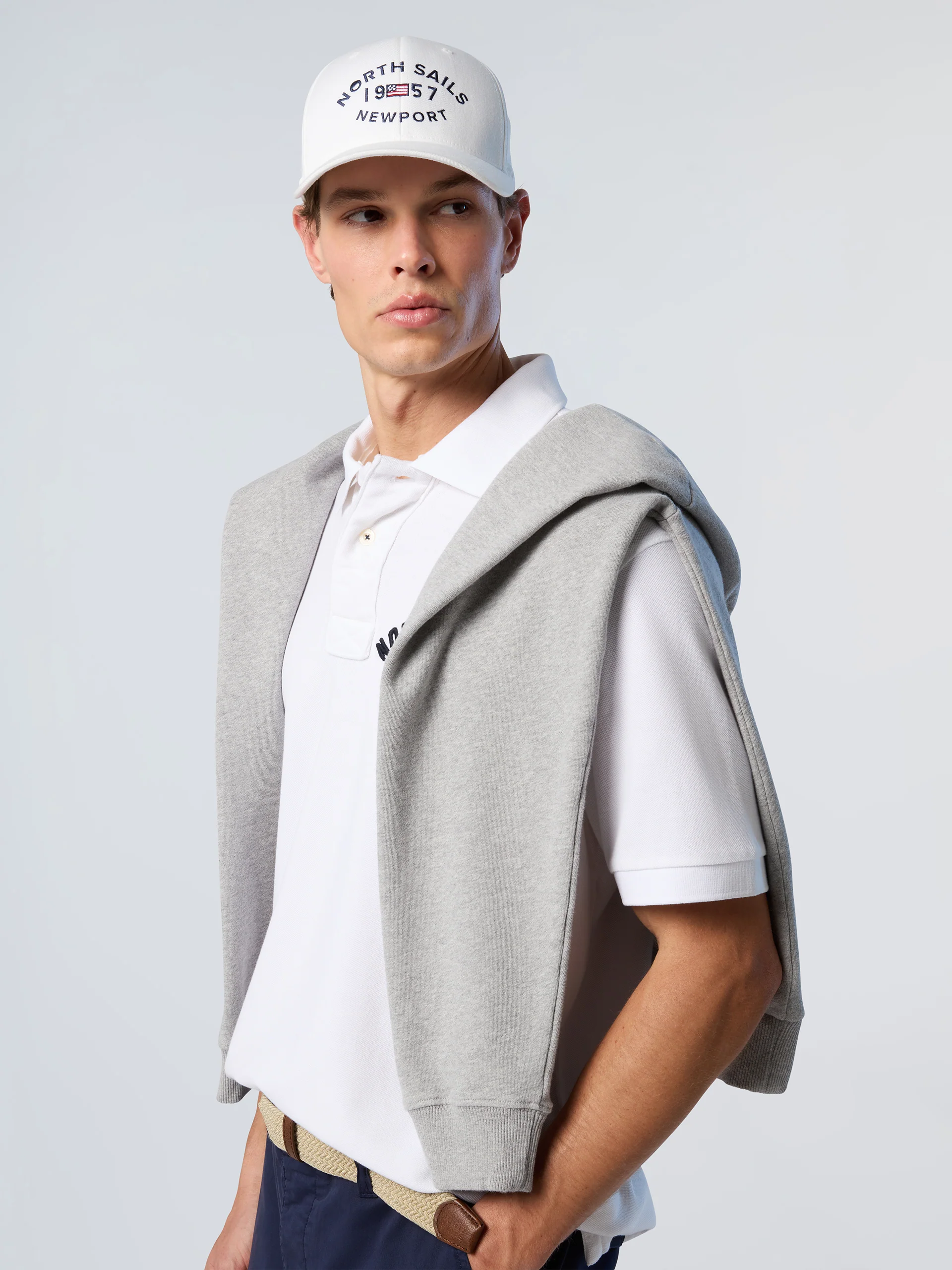 Polo shirt with vintage wash - Image 2