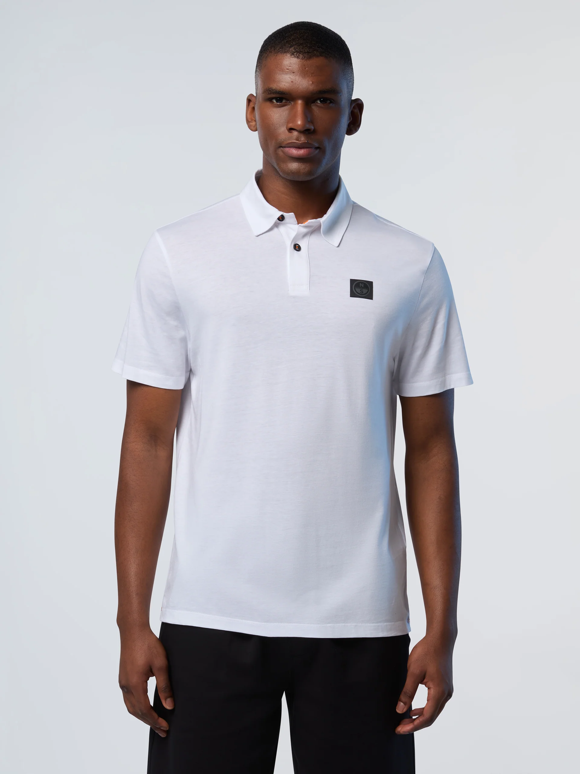 TENCEL™ jersey polo shirt