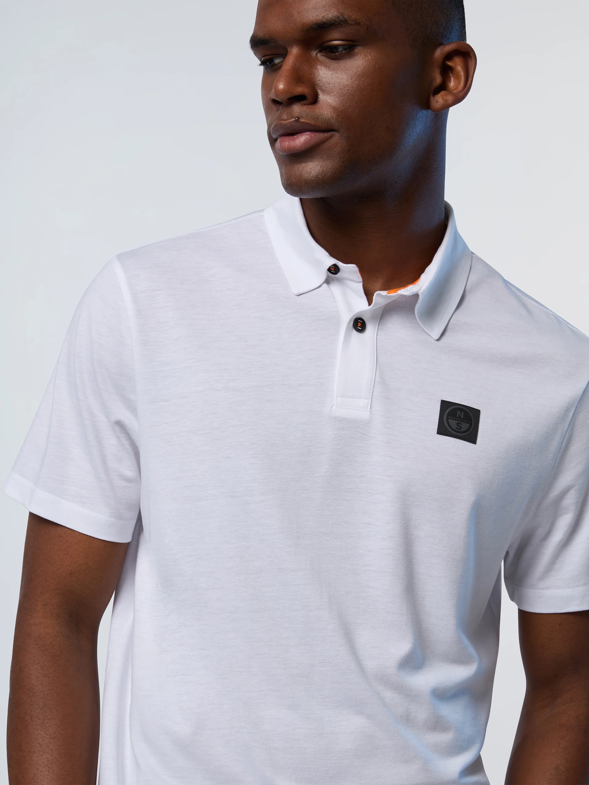 TENCEL™ jersey polo shirt - Image 2