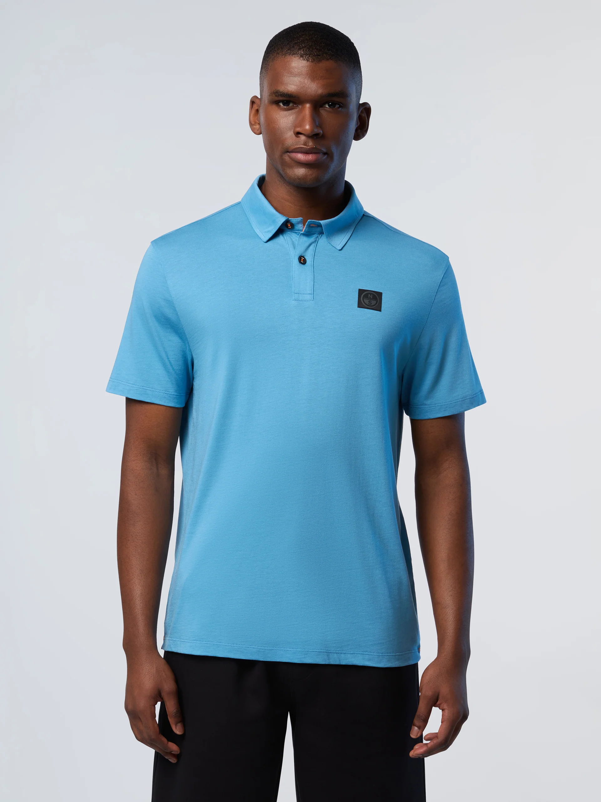 TENCEL™ jersey polo shirt - Image 19