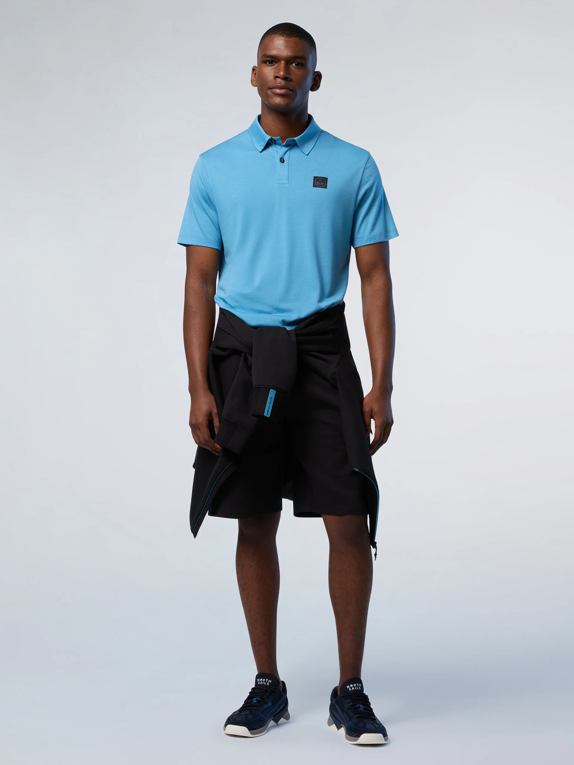 TENCEL™ jersey polo shirt - Image 23