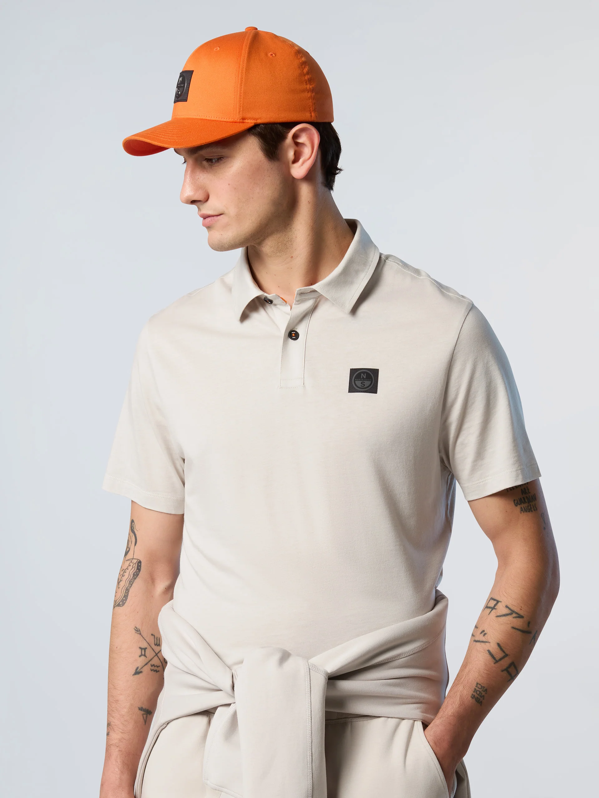 TENCEL™ jersey polo shirt - Image 26