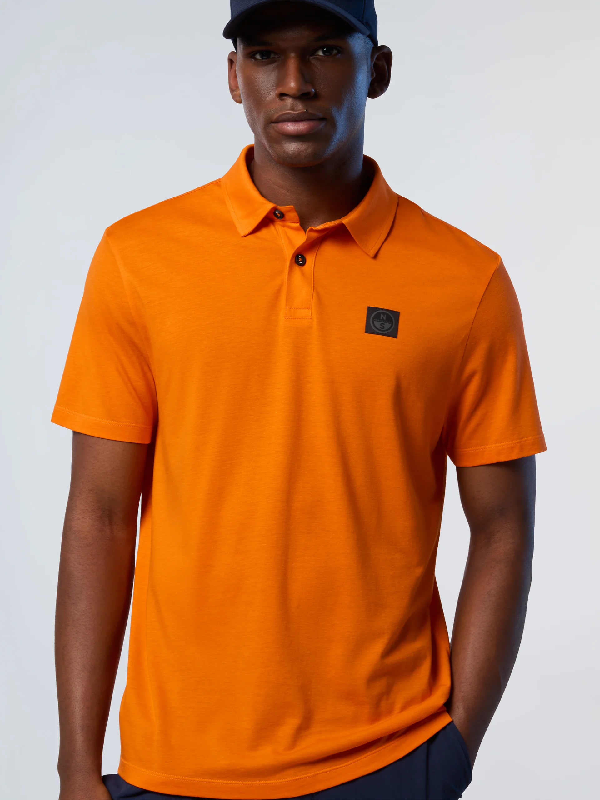 TENCEL™ jersey polo shirt - Image 8