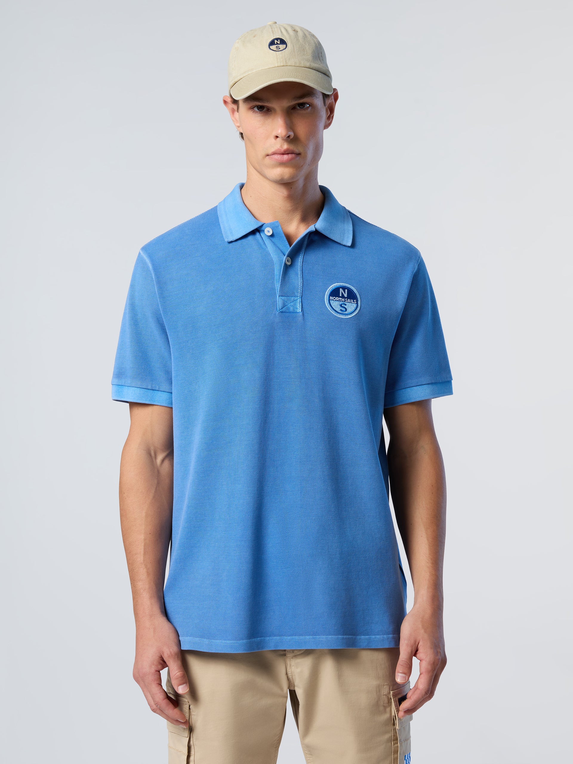 Polo shirt with pigment-dyed finish - Image 27