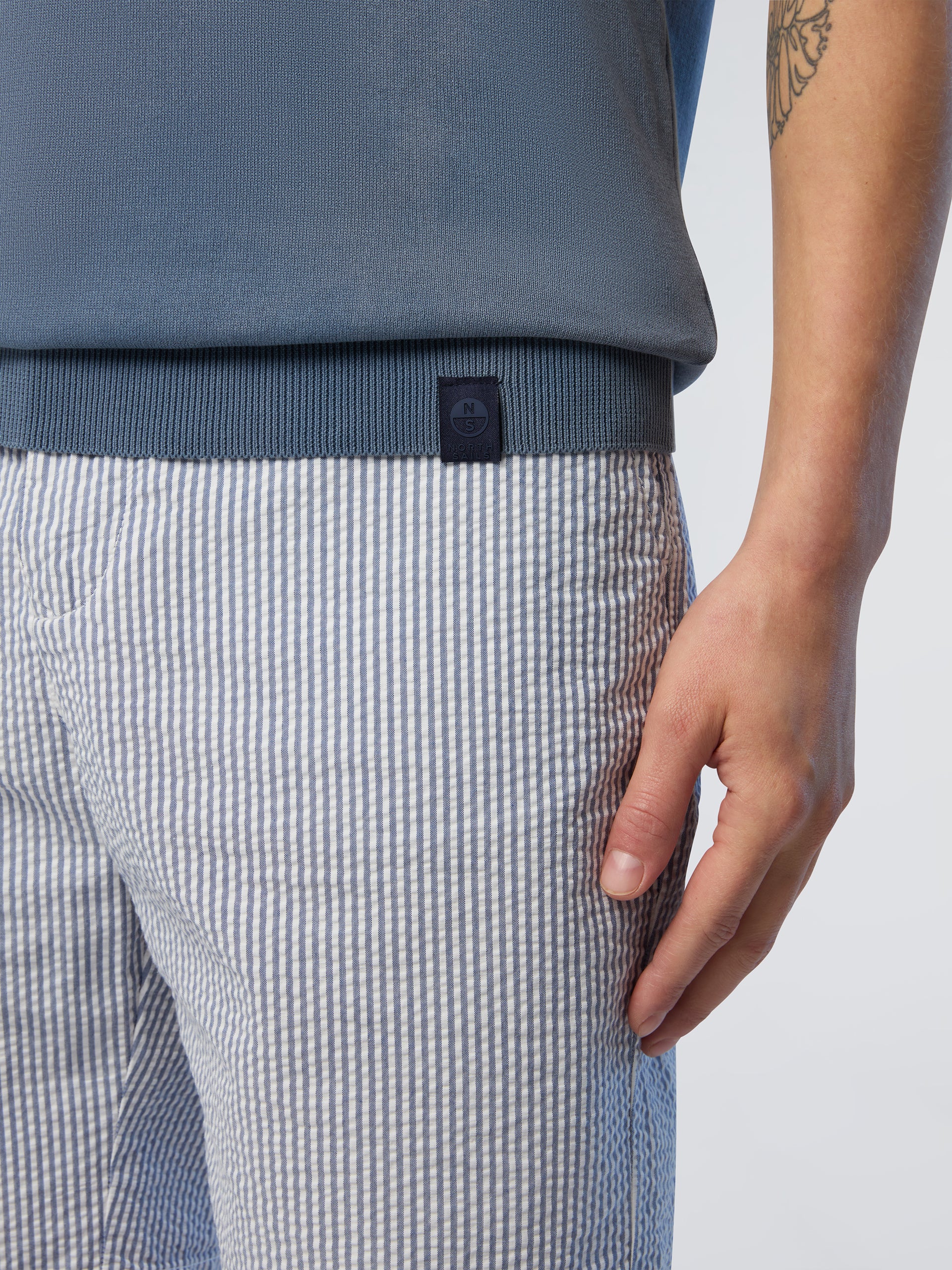 Washed cotton polo shirt - Image 12