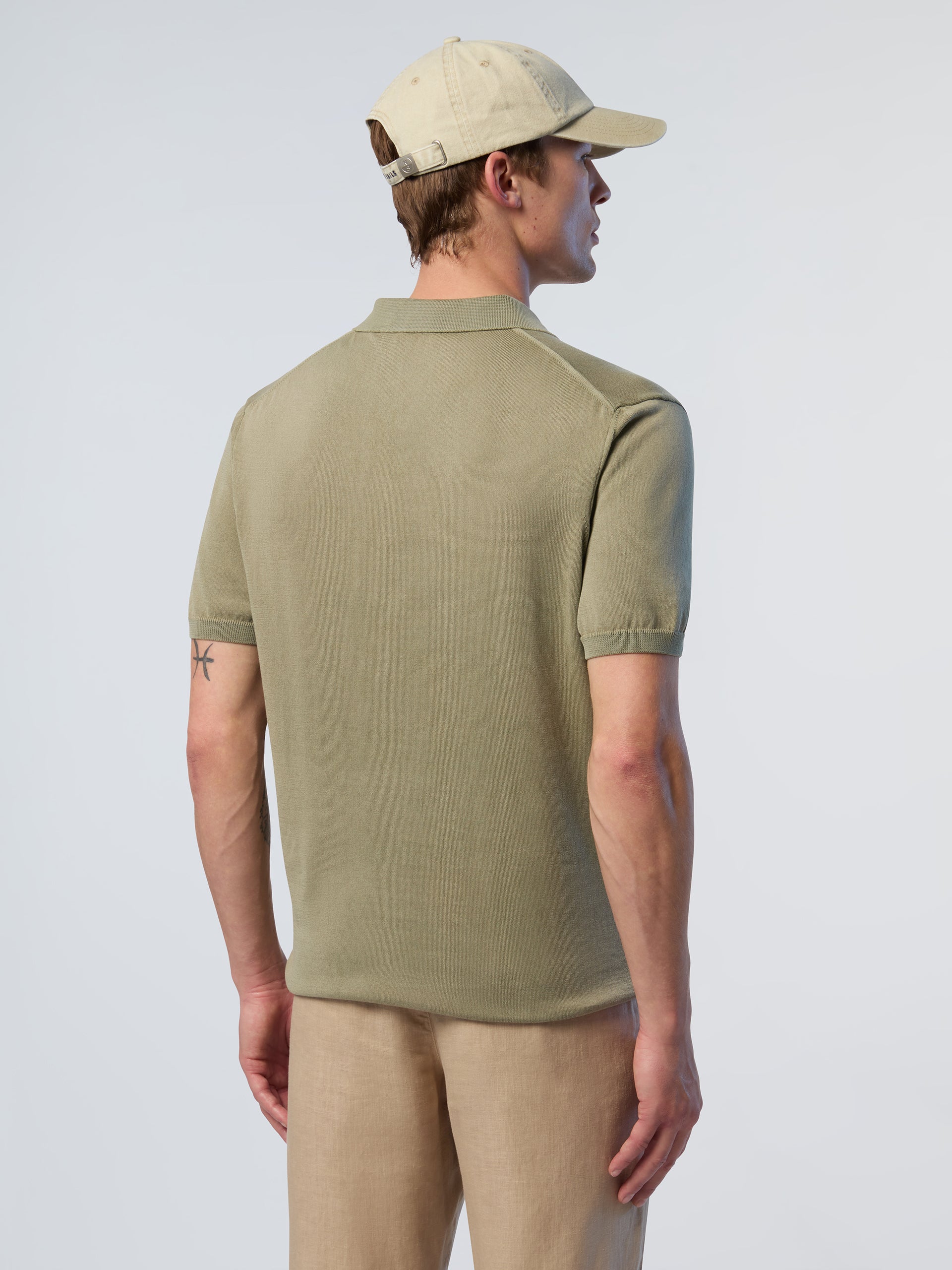 Washed cotton polo shirt - Image 4