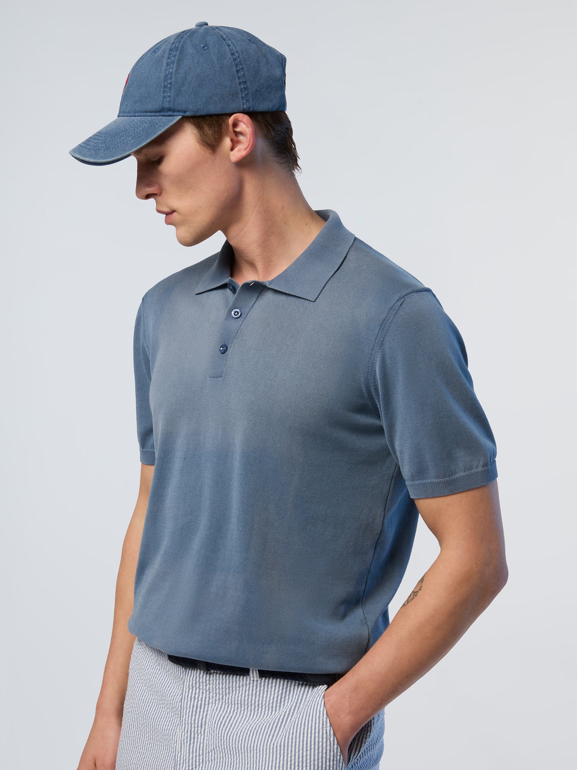 Washed cotton polo shirt - Image 8