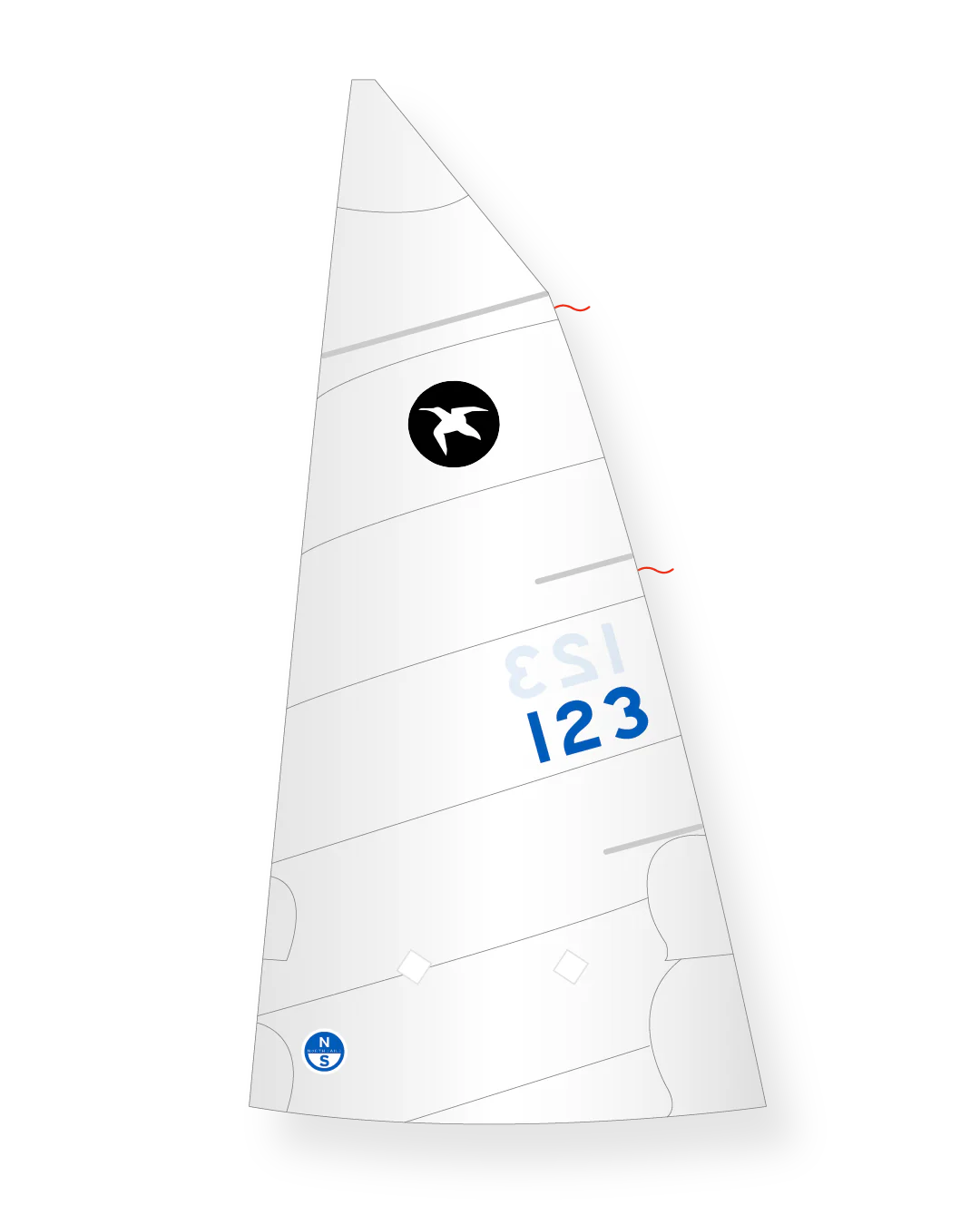 PUFFIN PACER TRAINING MAINSAIL - 1 REEF
