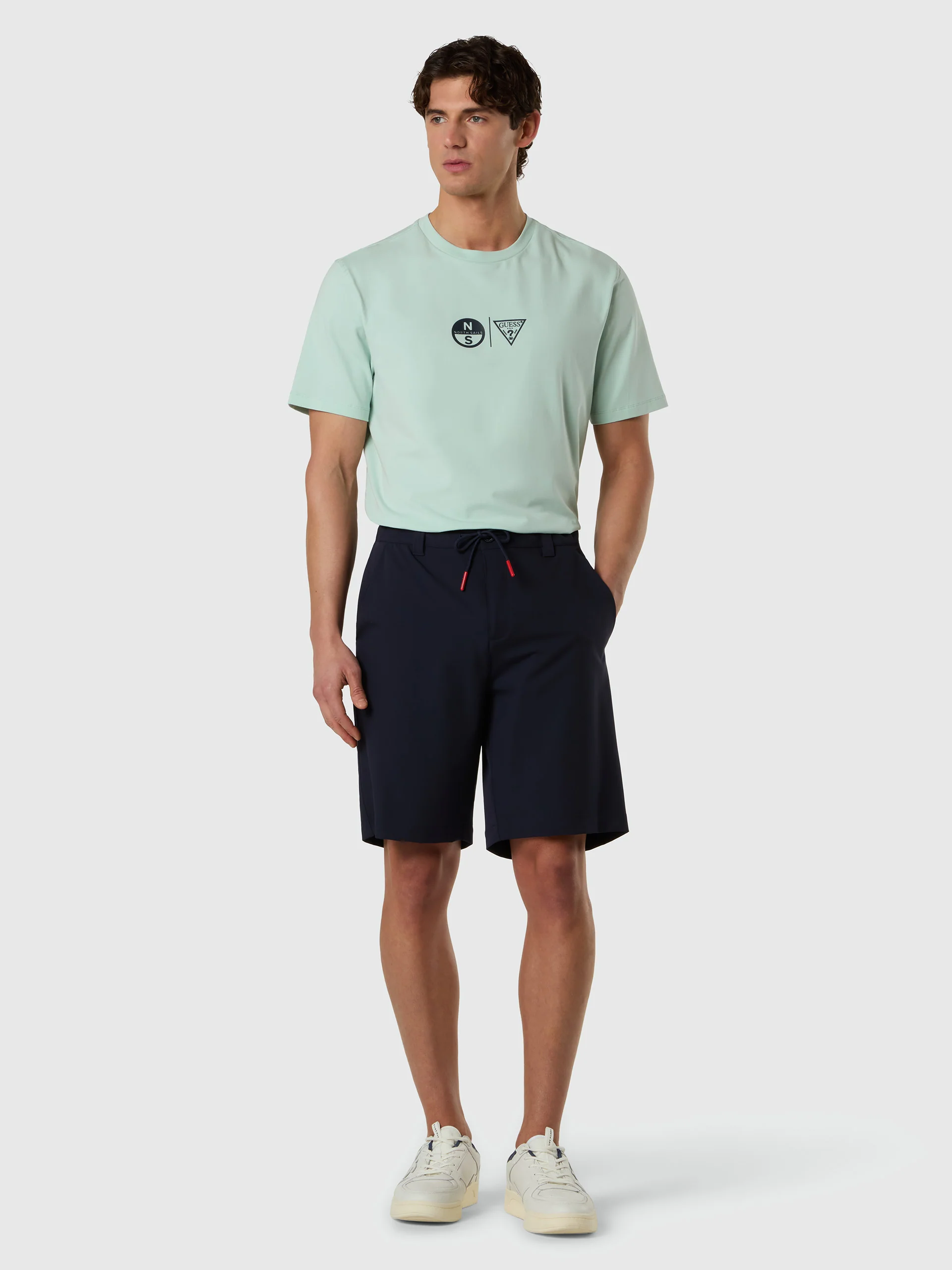GUESS X NORTH SAILS DRAWSTRING SHORTS - Image 15