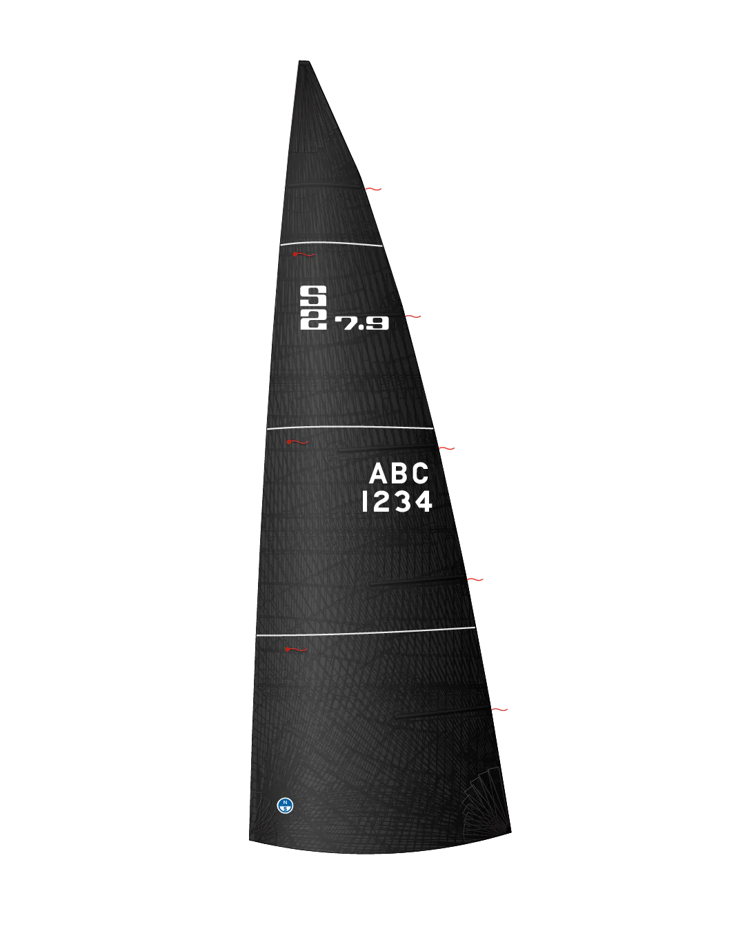 S2 7.9 M-1 MAINSAIL