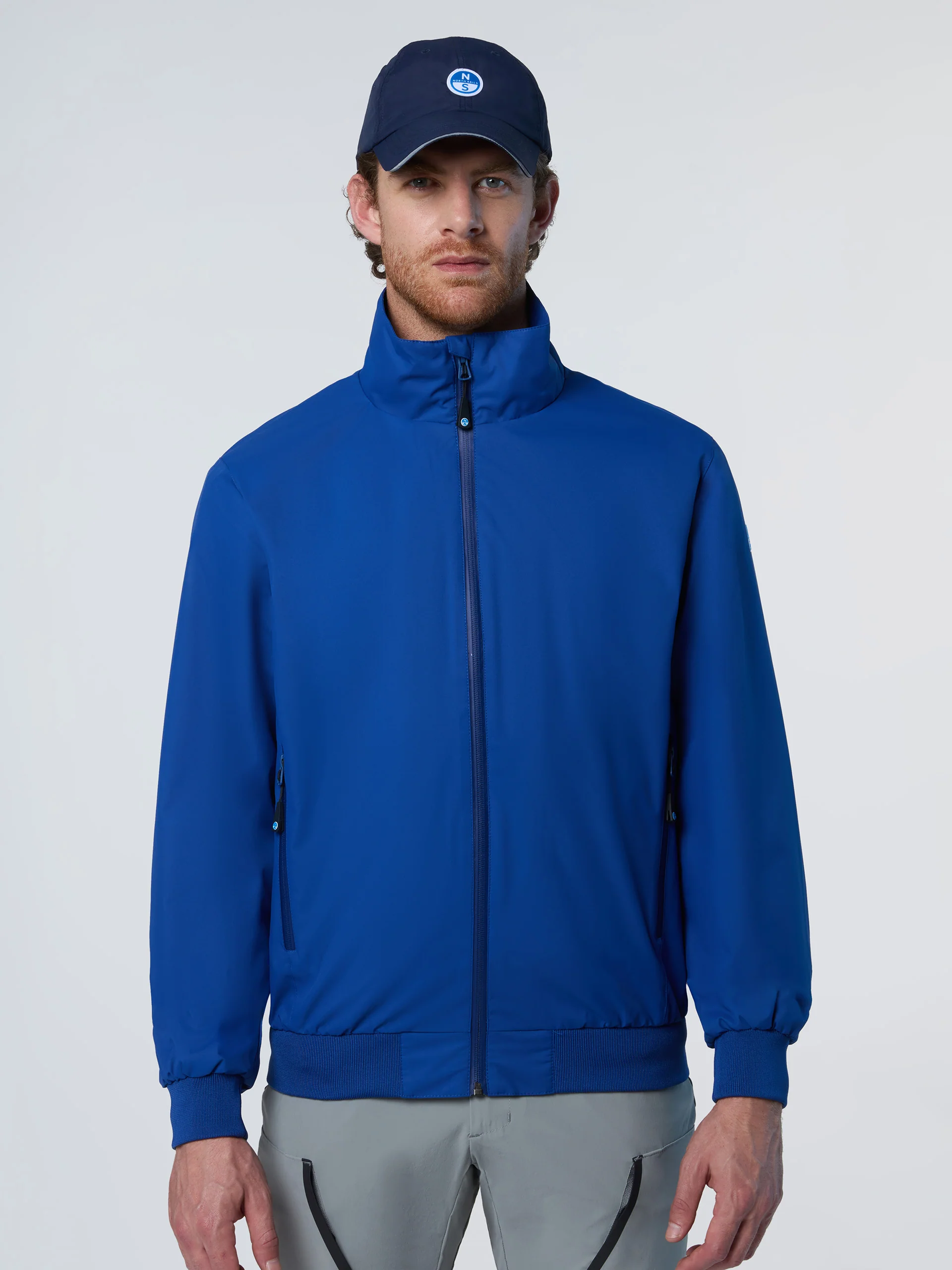 Mesh-Lined Sailor Jacket