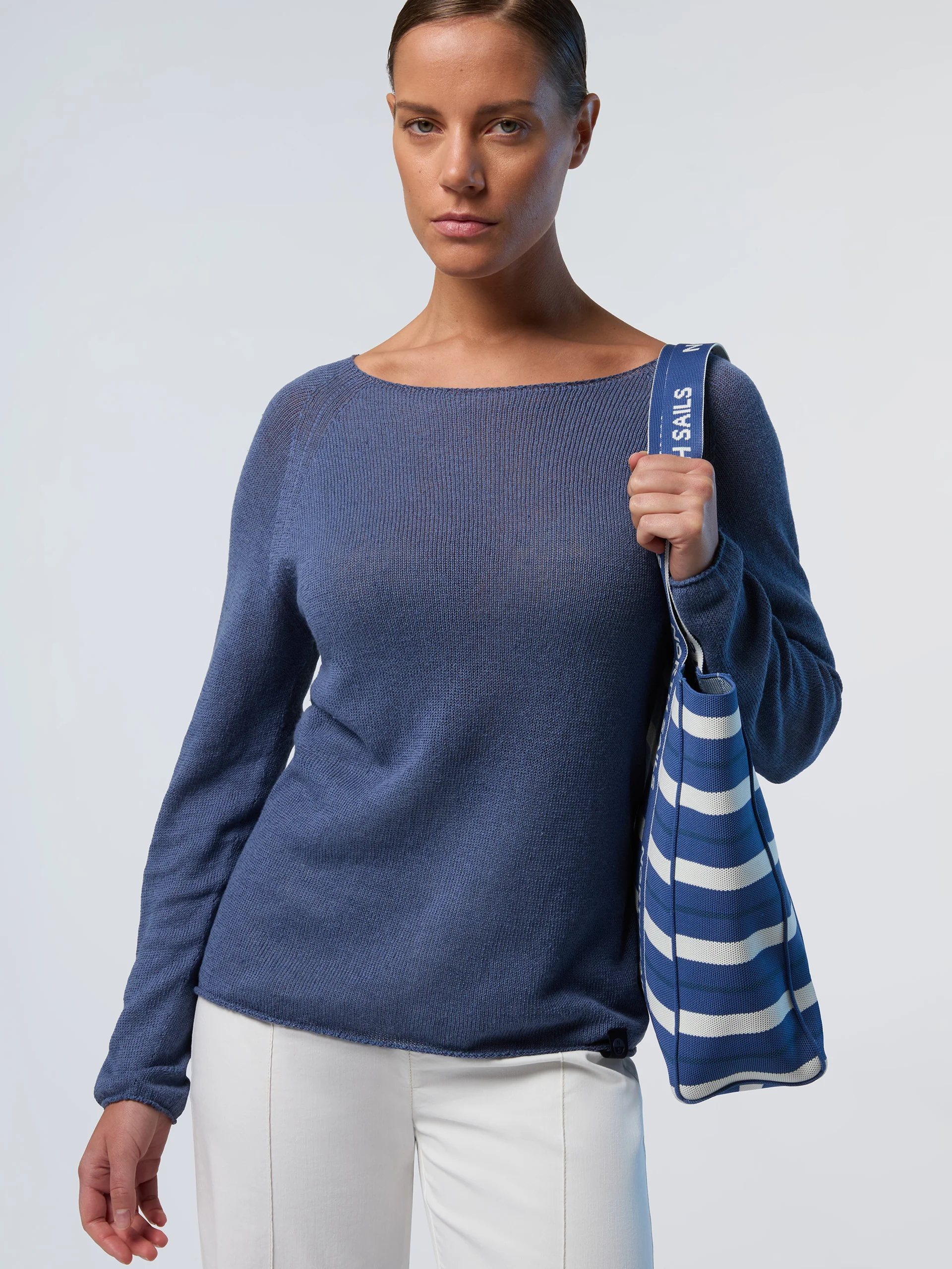 Boat-neck sweater - Image 12