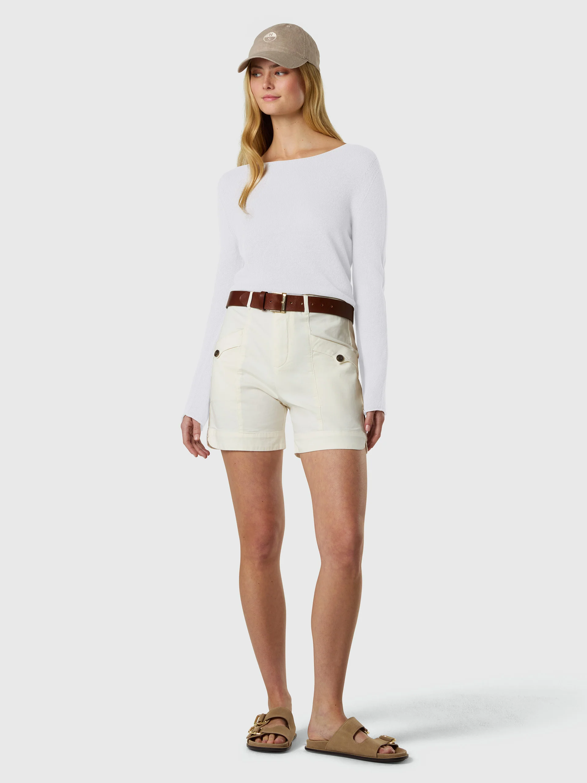 Seamless boat-neck sweater - Image 14