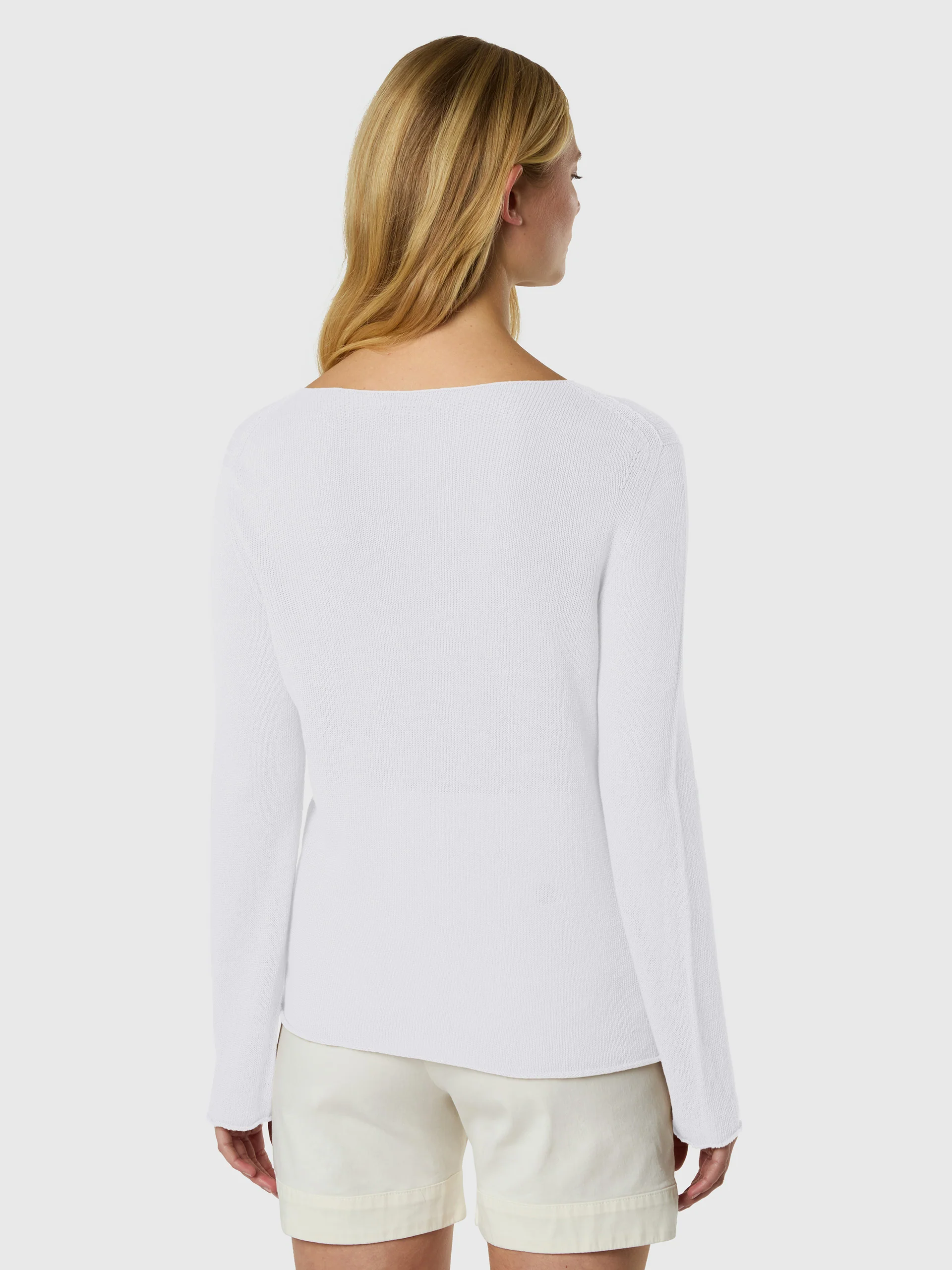 Seamless boat-neck sweater - Image 16