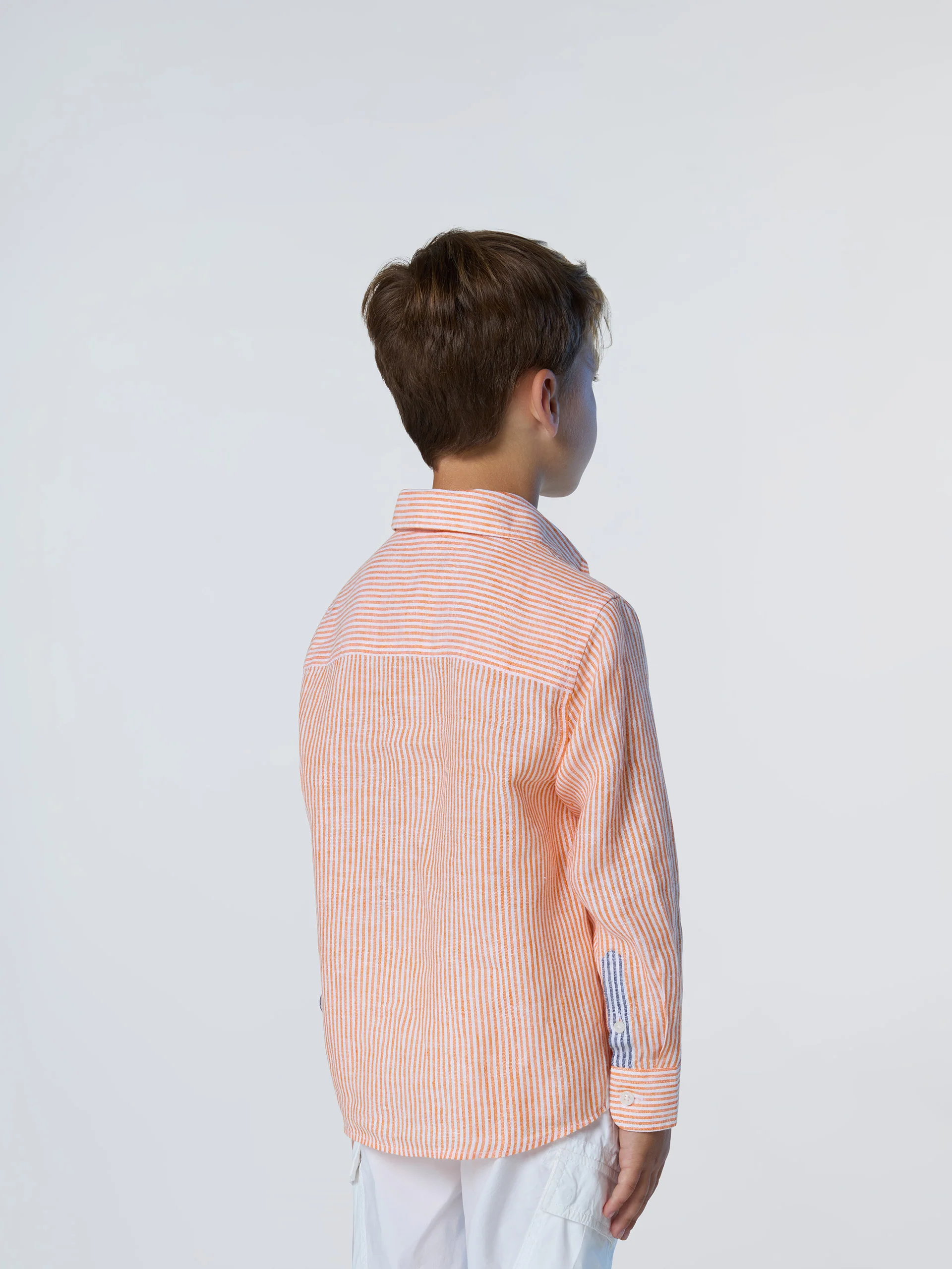 Striped linen shirt - Image 10