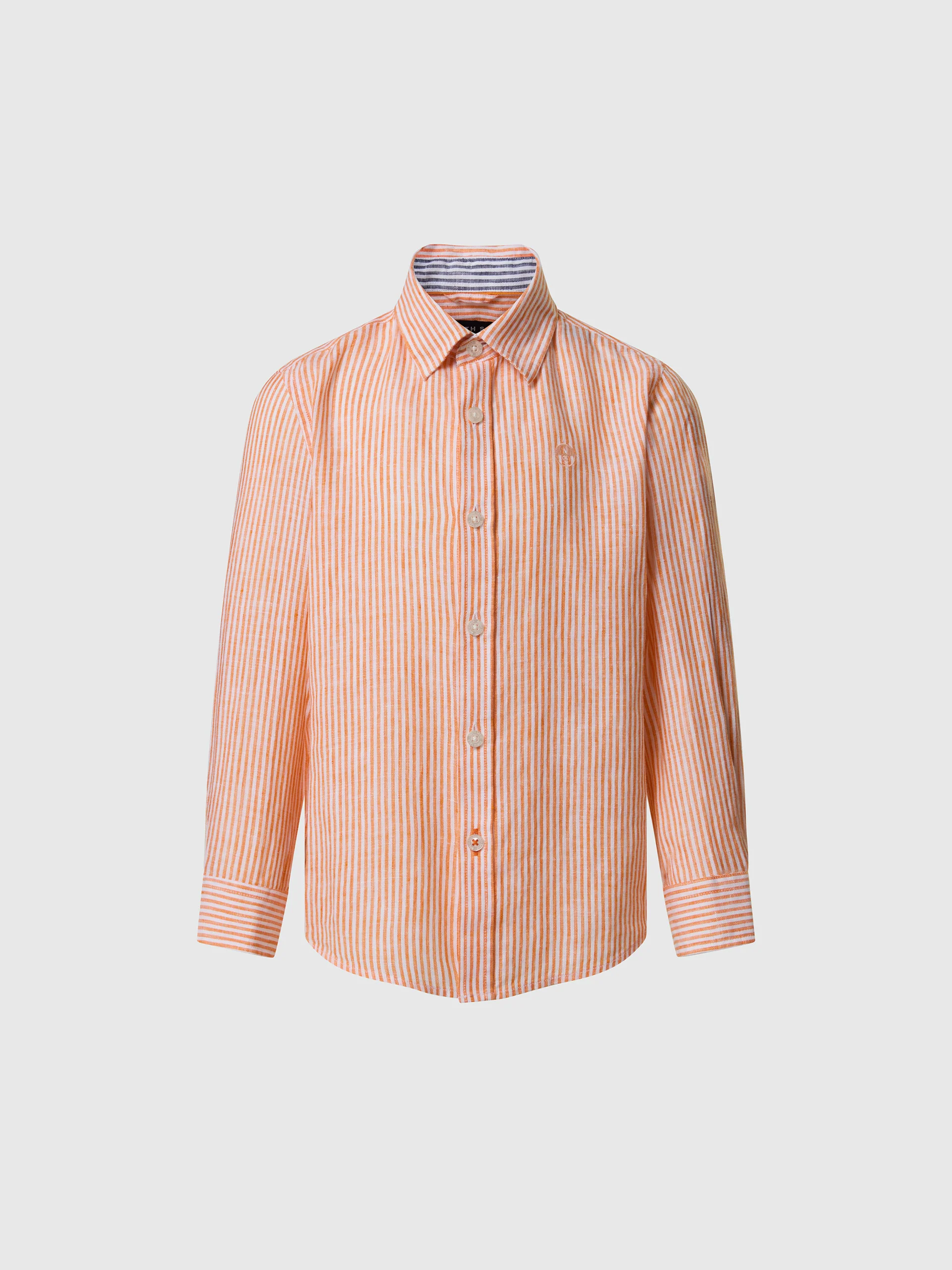 Striped linen shirt - Image 9