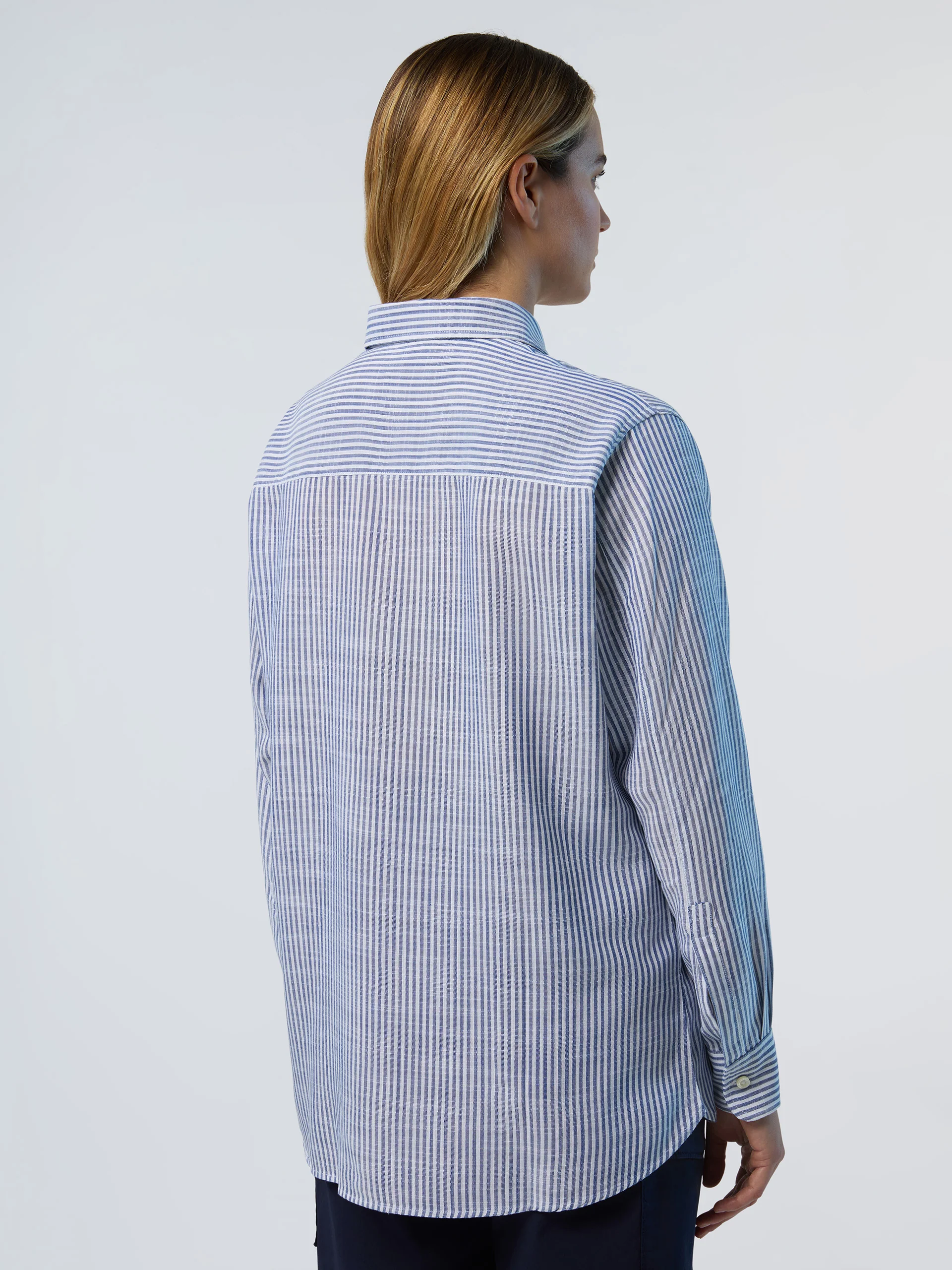 Striped TENCEL™ shirt - Image 10