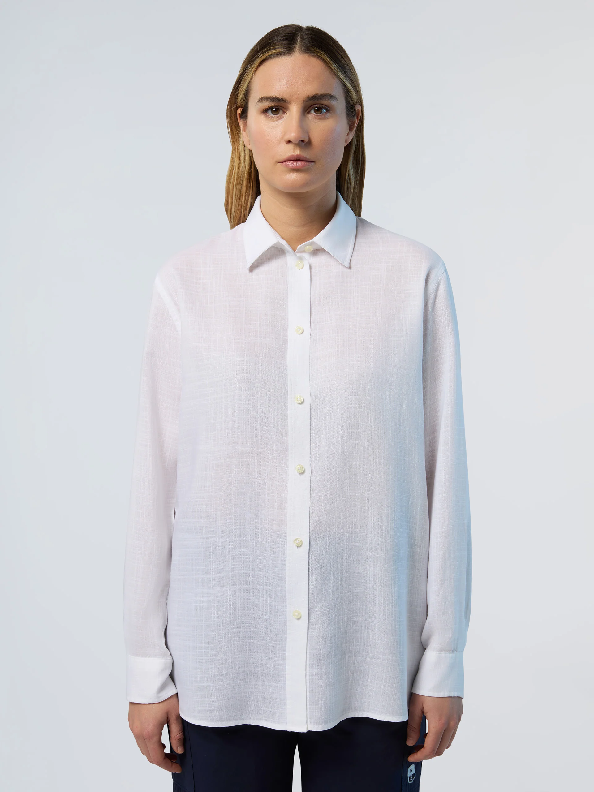 Striped TENCEL™ shirt - Image 17