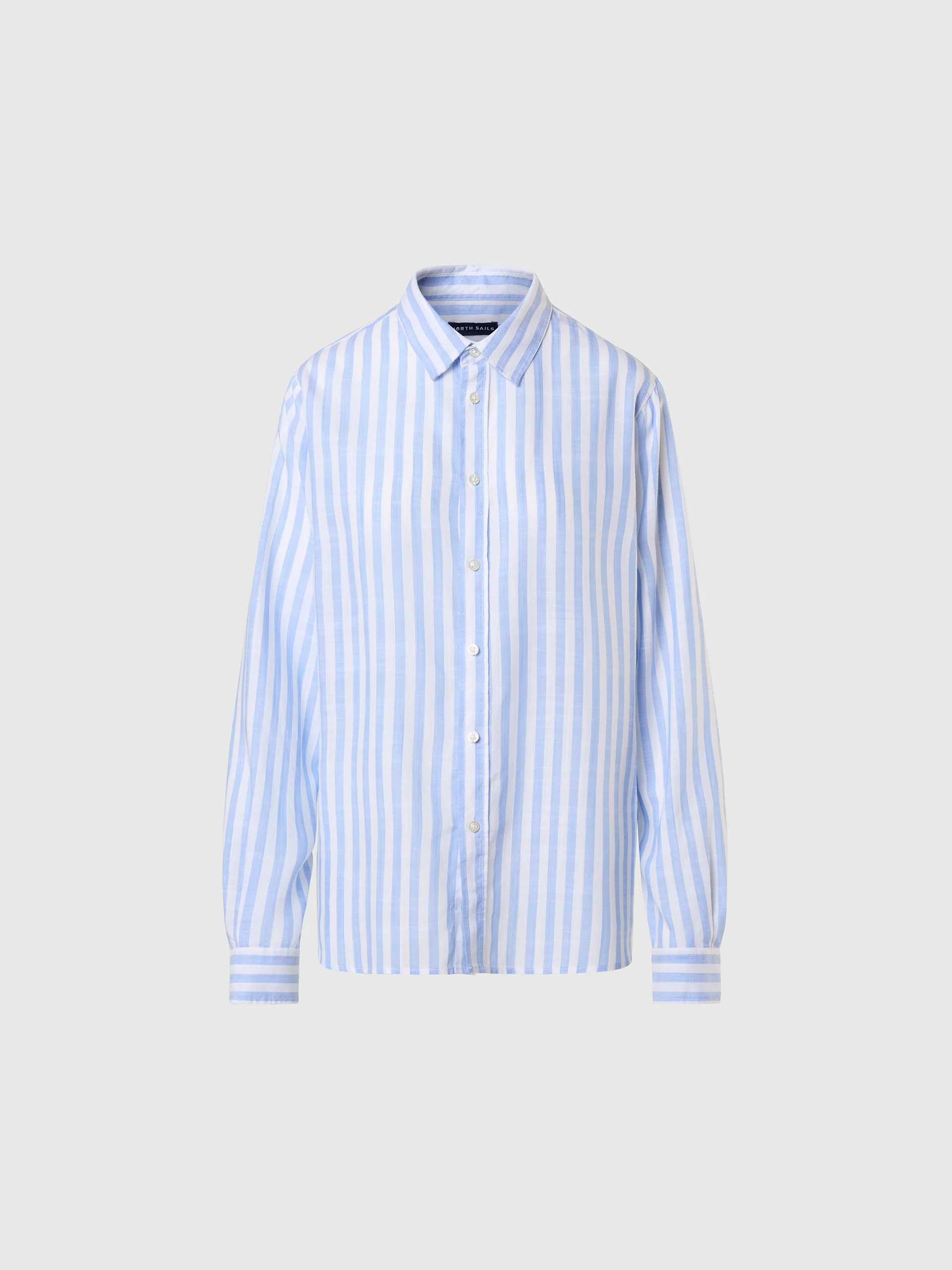 Striped TENCEL™ shirt - Image 3