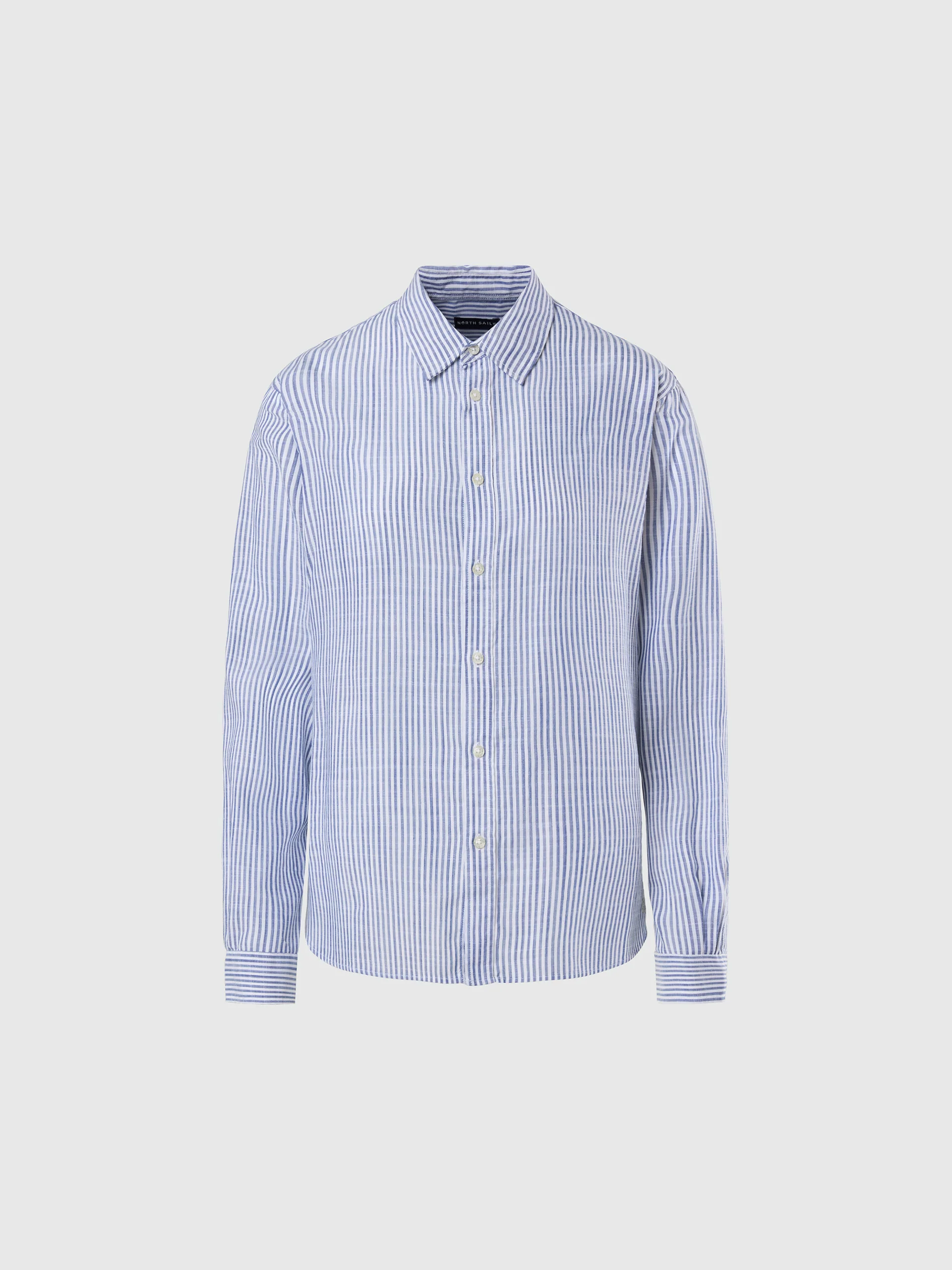Striped TENCEL™ shirt - Image 9