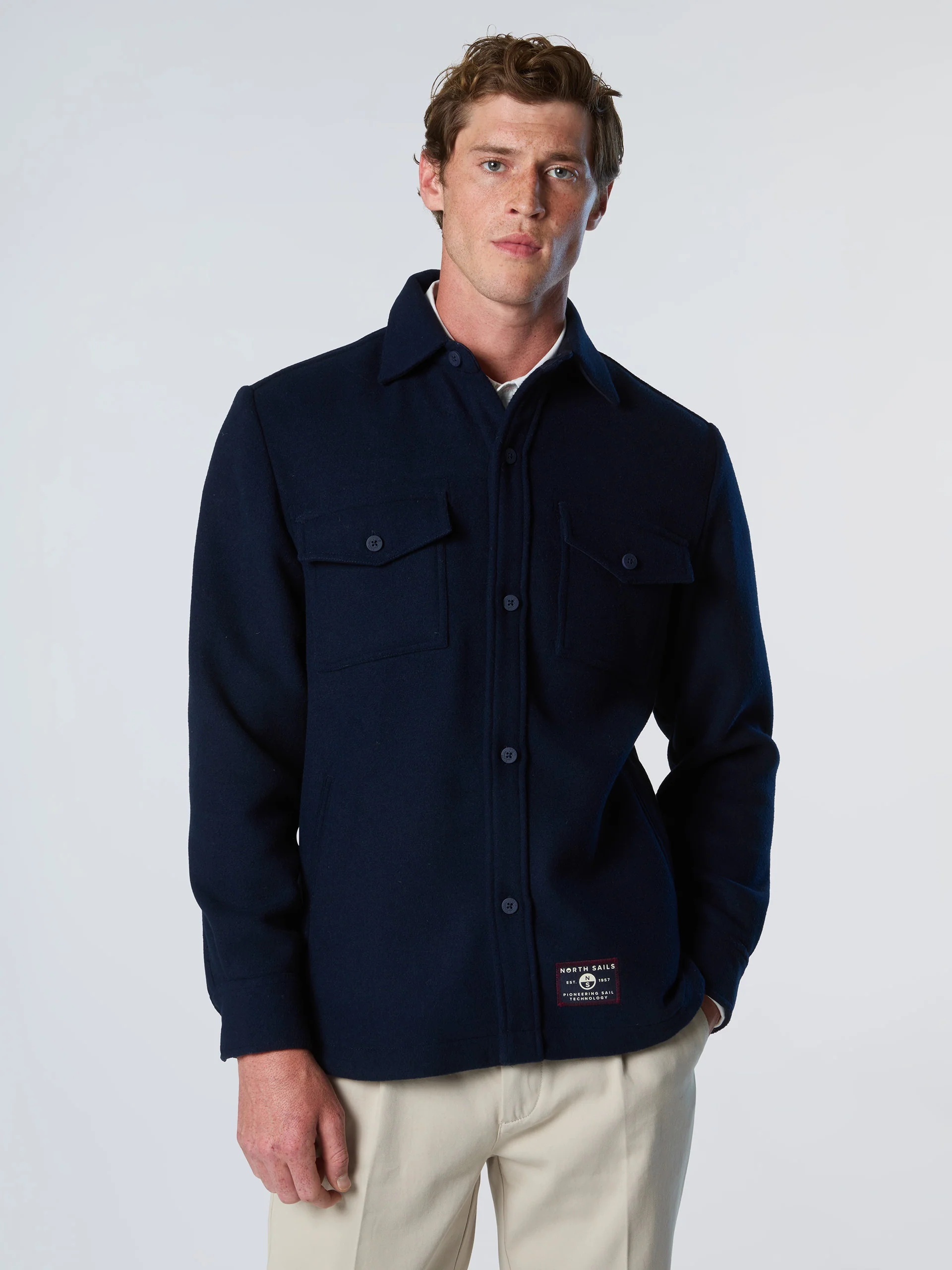 Heavy flannel overshirt