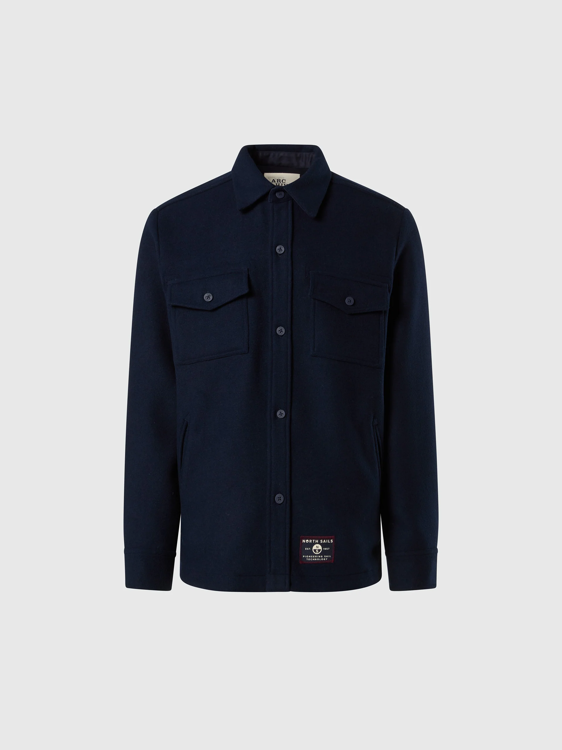 Heavy flannel overshirt - Image 3