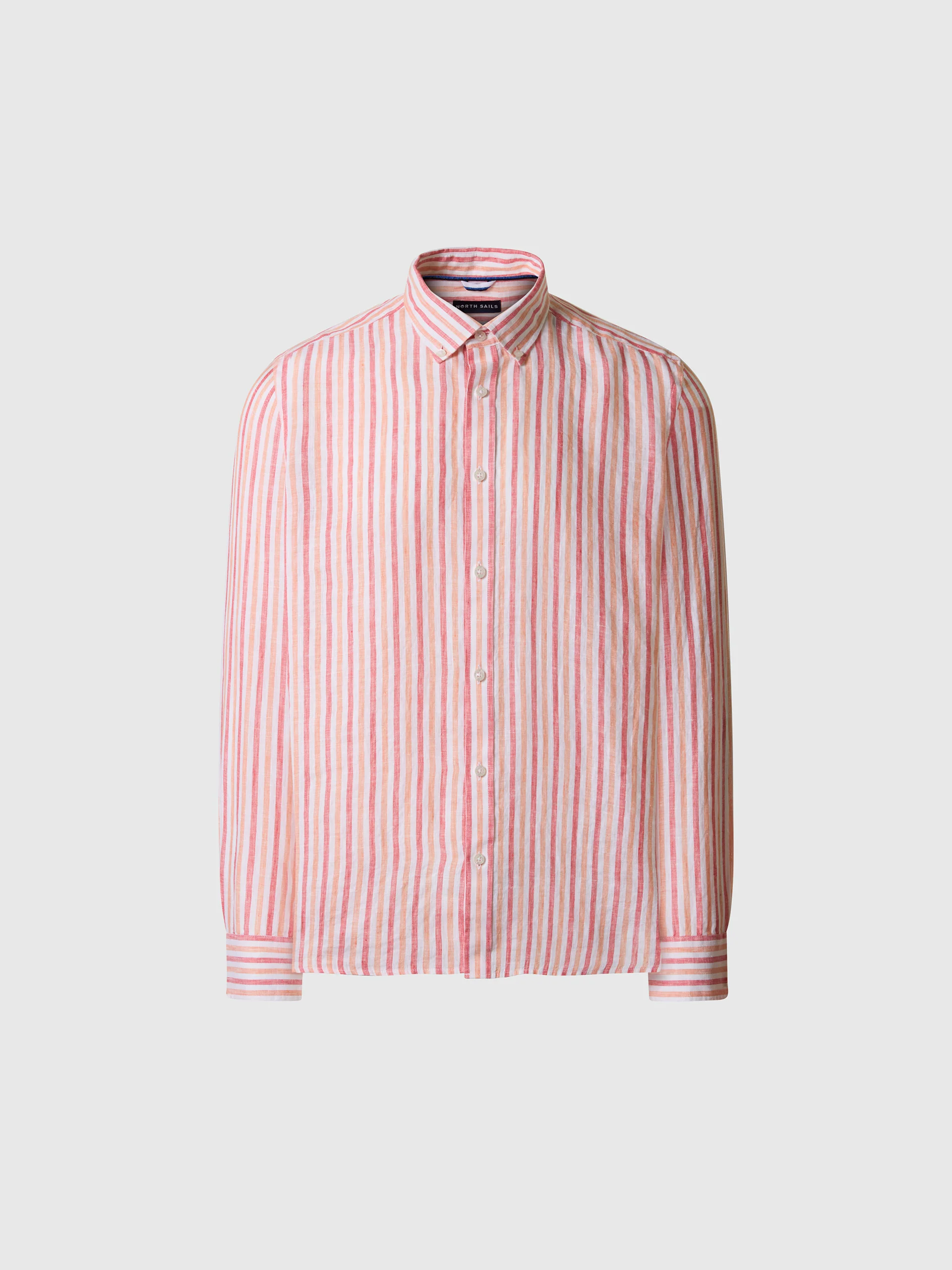 Faded striped linen shirt - Image 3