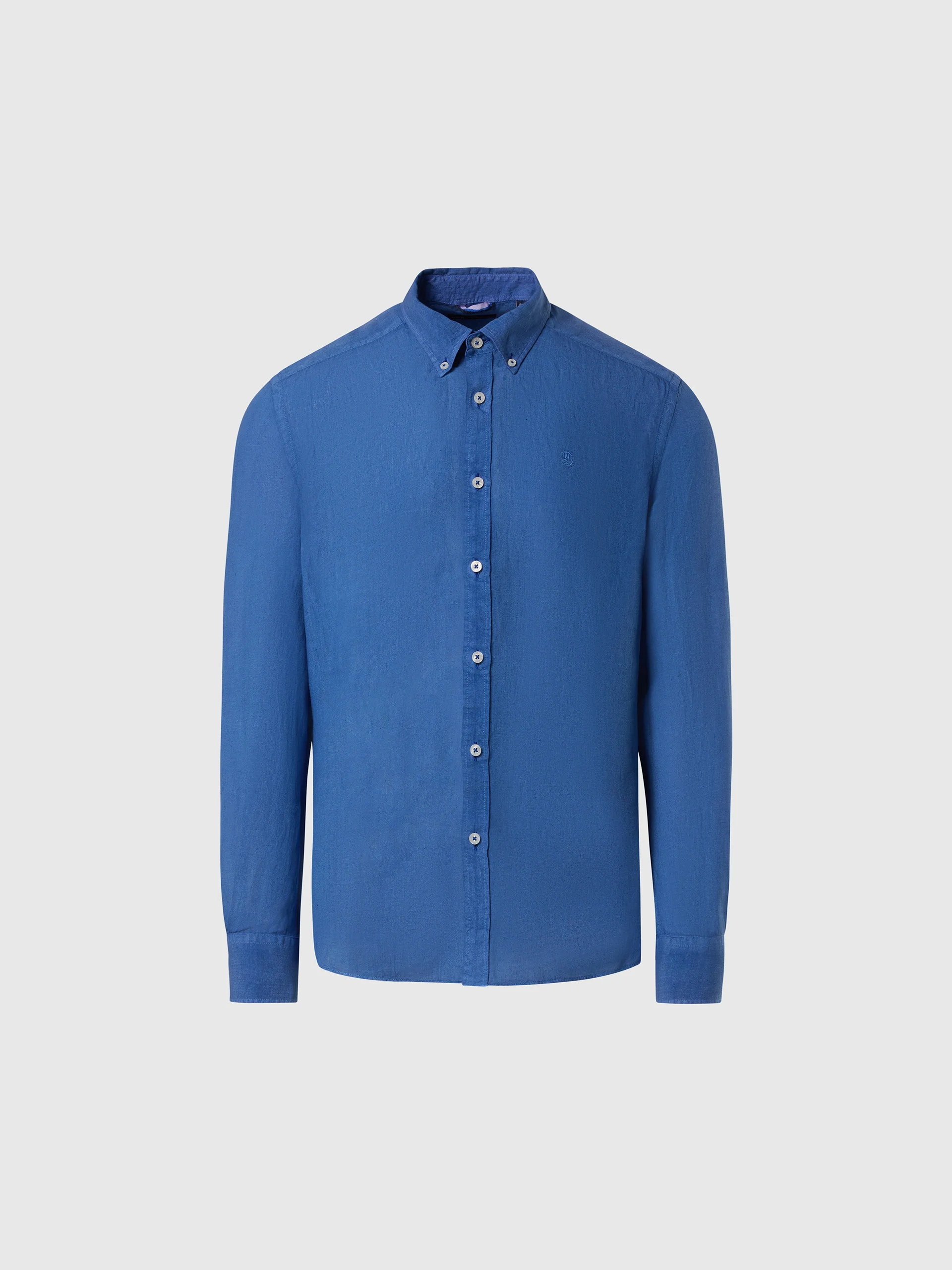 Linen shirt with corozo buttons - Image 9
