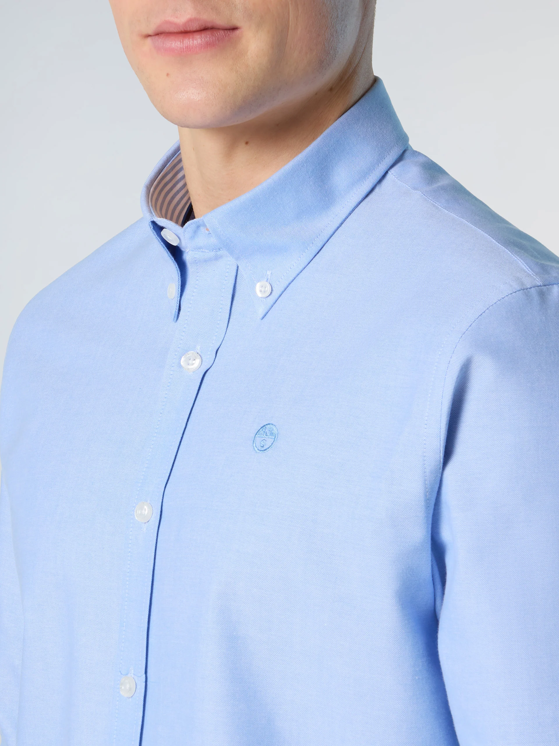 Oxford shirt with embroidered logo - Image 12