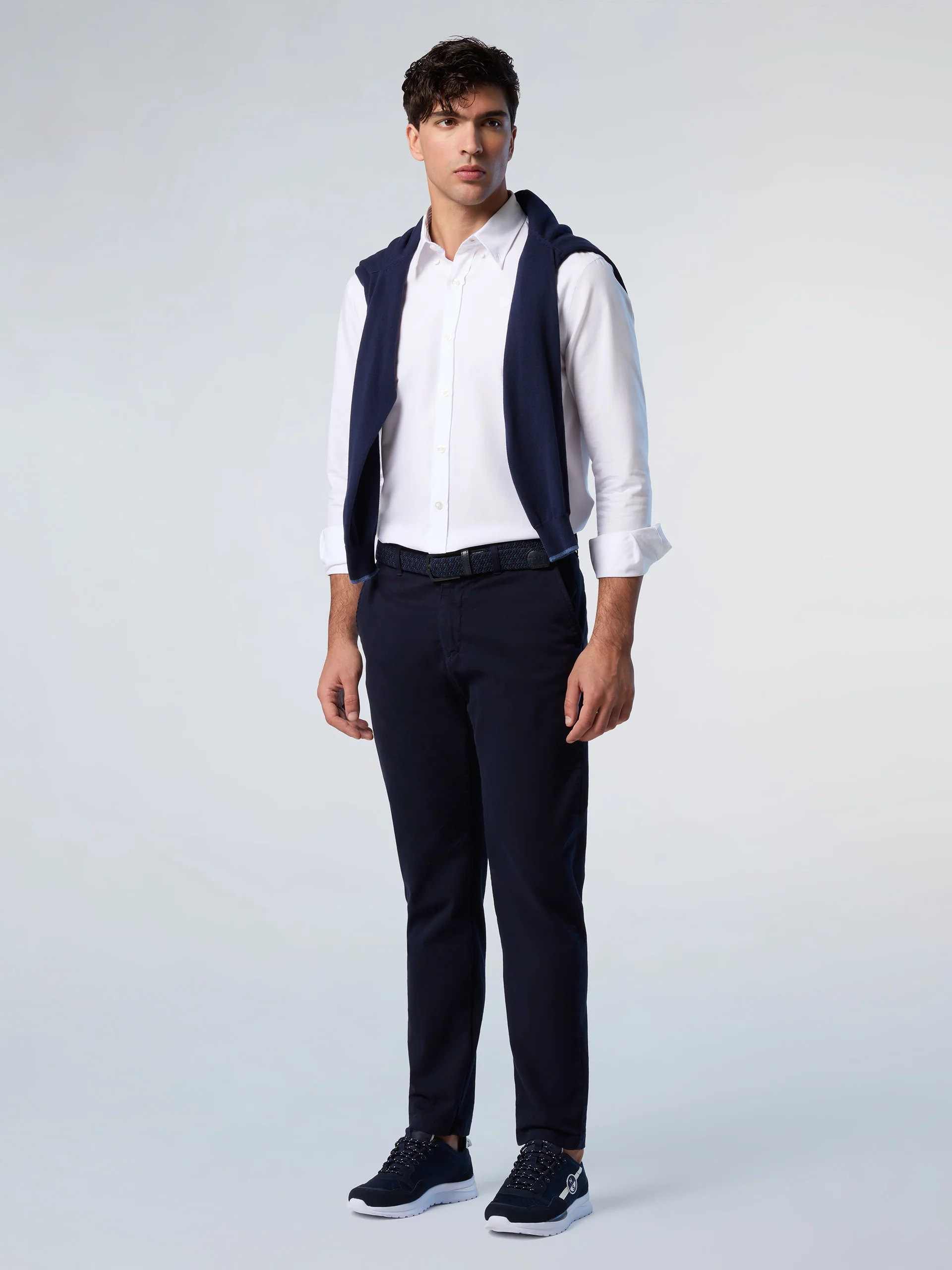 Oxford shirt with embroidered logo - Image 5
