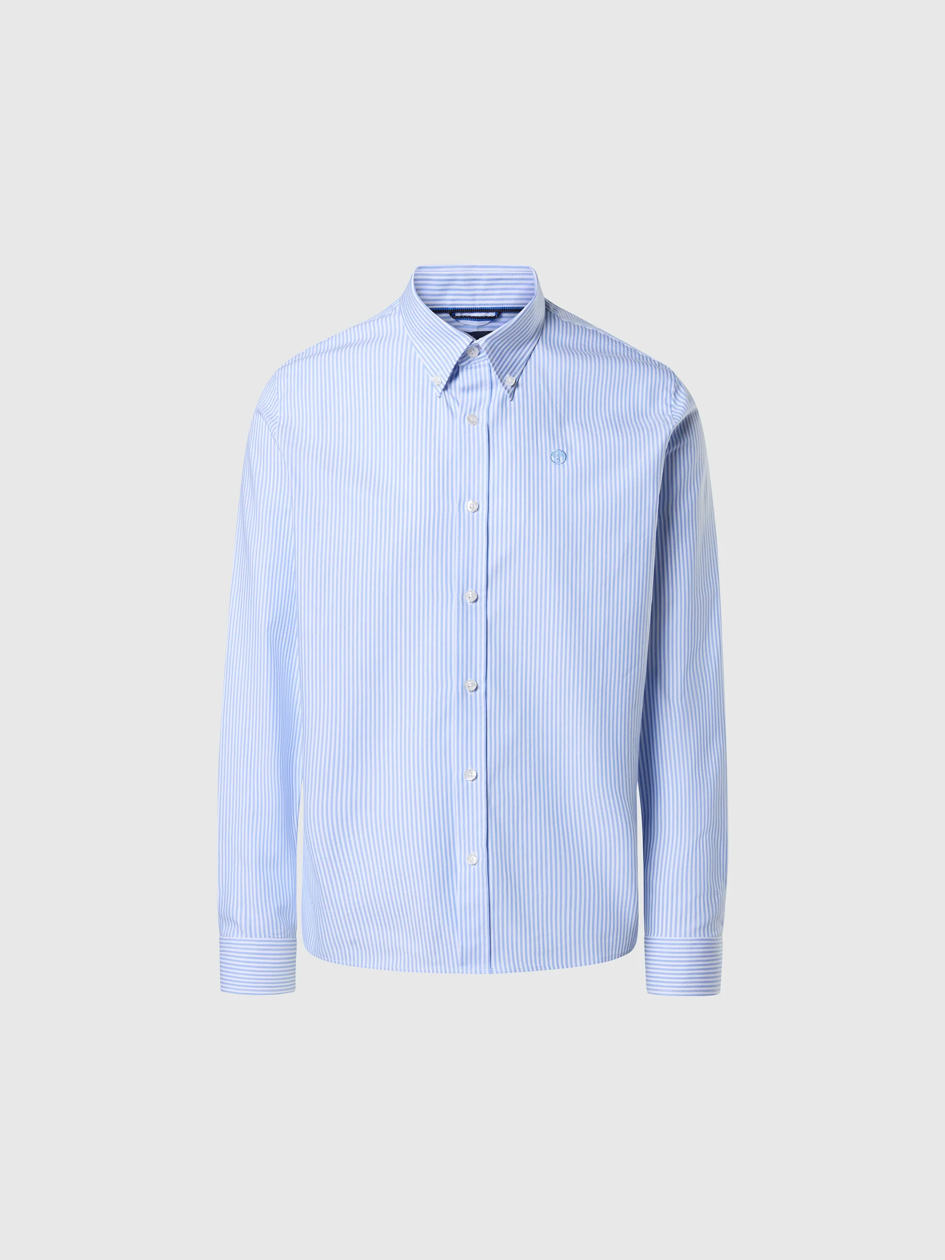 Striped Oxford shirt - Image 3
